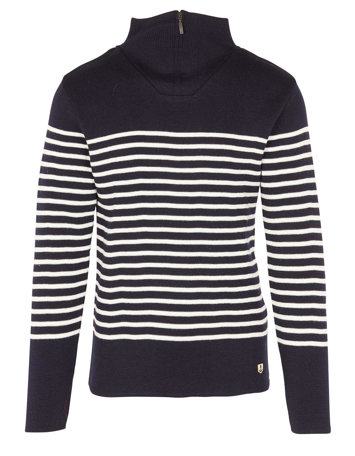 Marinière slim à col camionneur en laine ARMOR-LUX Multicolore