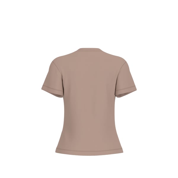 T-shirt en coton Beige XL Female