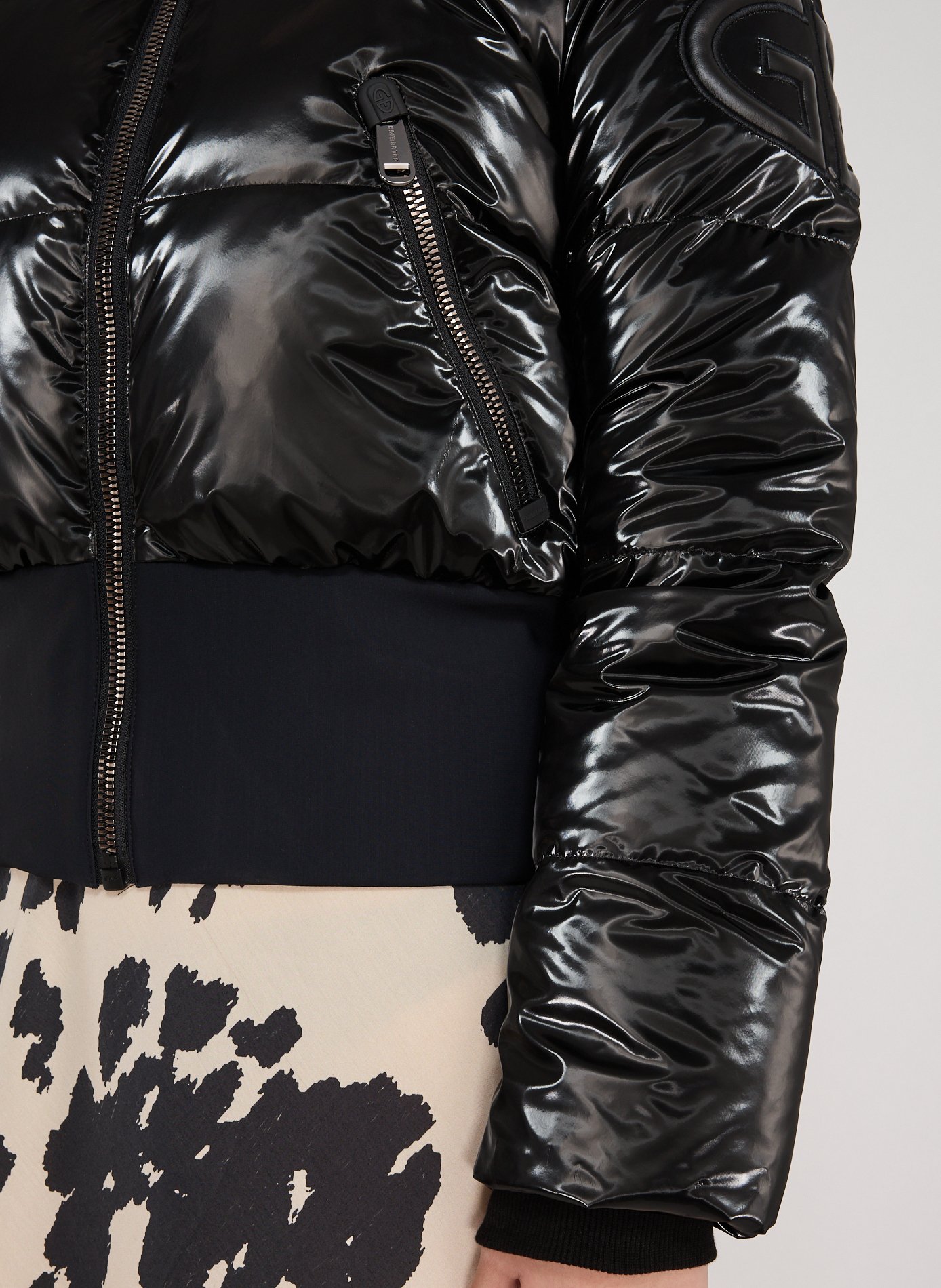 Veste matelassée à capuche GOLDBERGH Noir