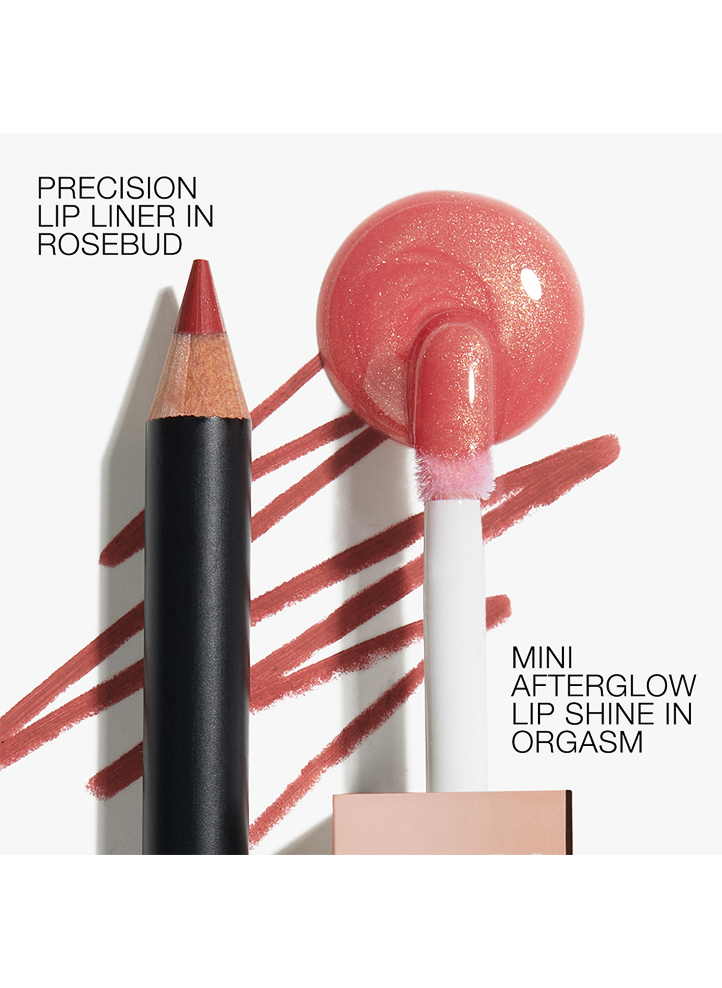 Line &amp; Shine Lip Duo - Duo crayon à lèvres et gloss à lèvres brillant Spunk/Nympho NARS Spunk lip liner