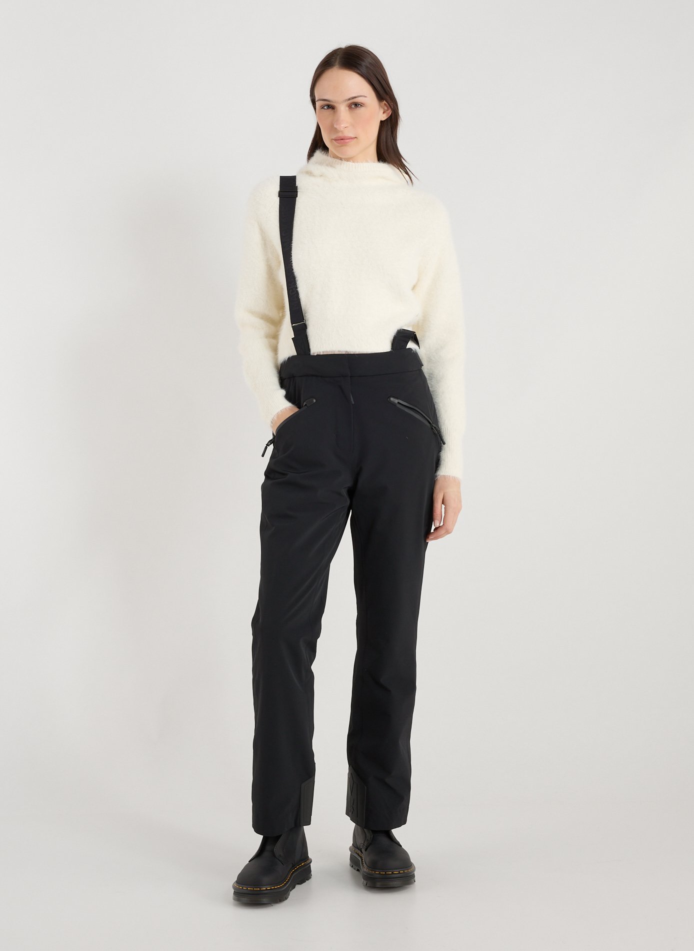 MACKAGE Ski pants with removable suspenders Black