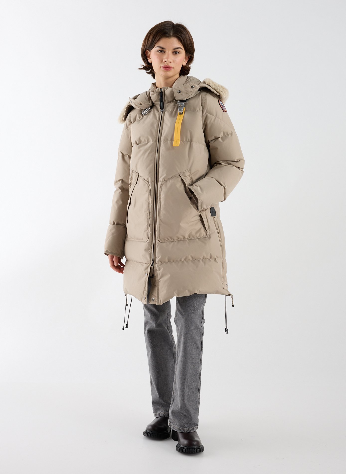 Parka mi-longue  PARAJUMPERS Gris