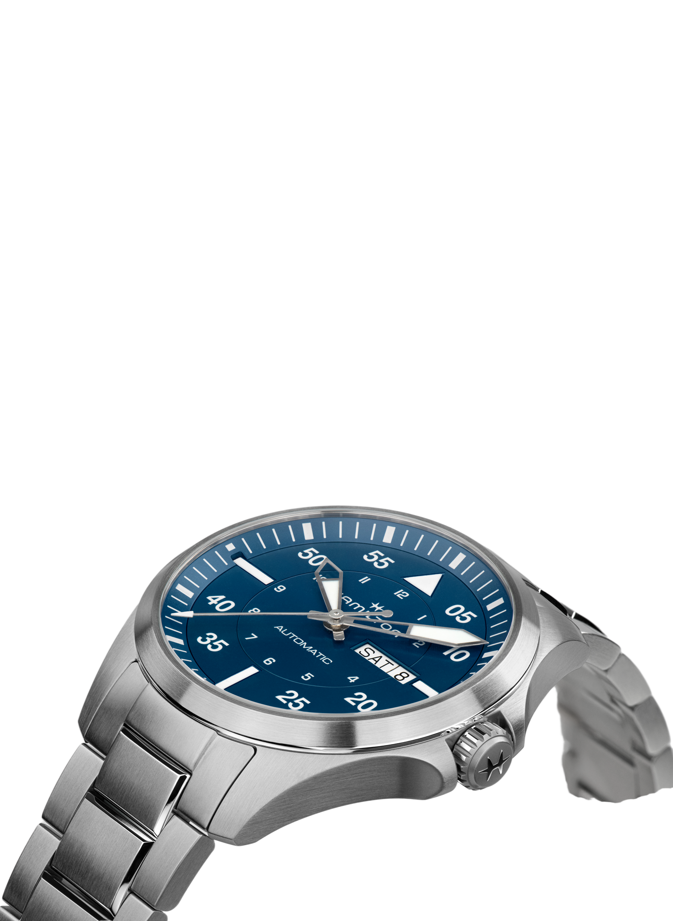 Montre automatique en acier inoxydable HAMILTON Rose