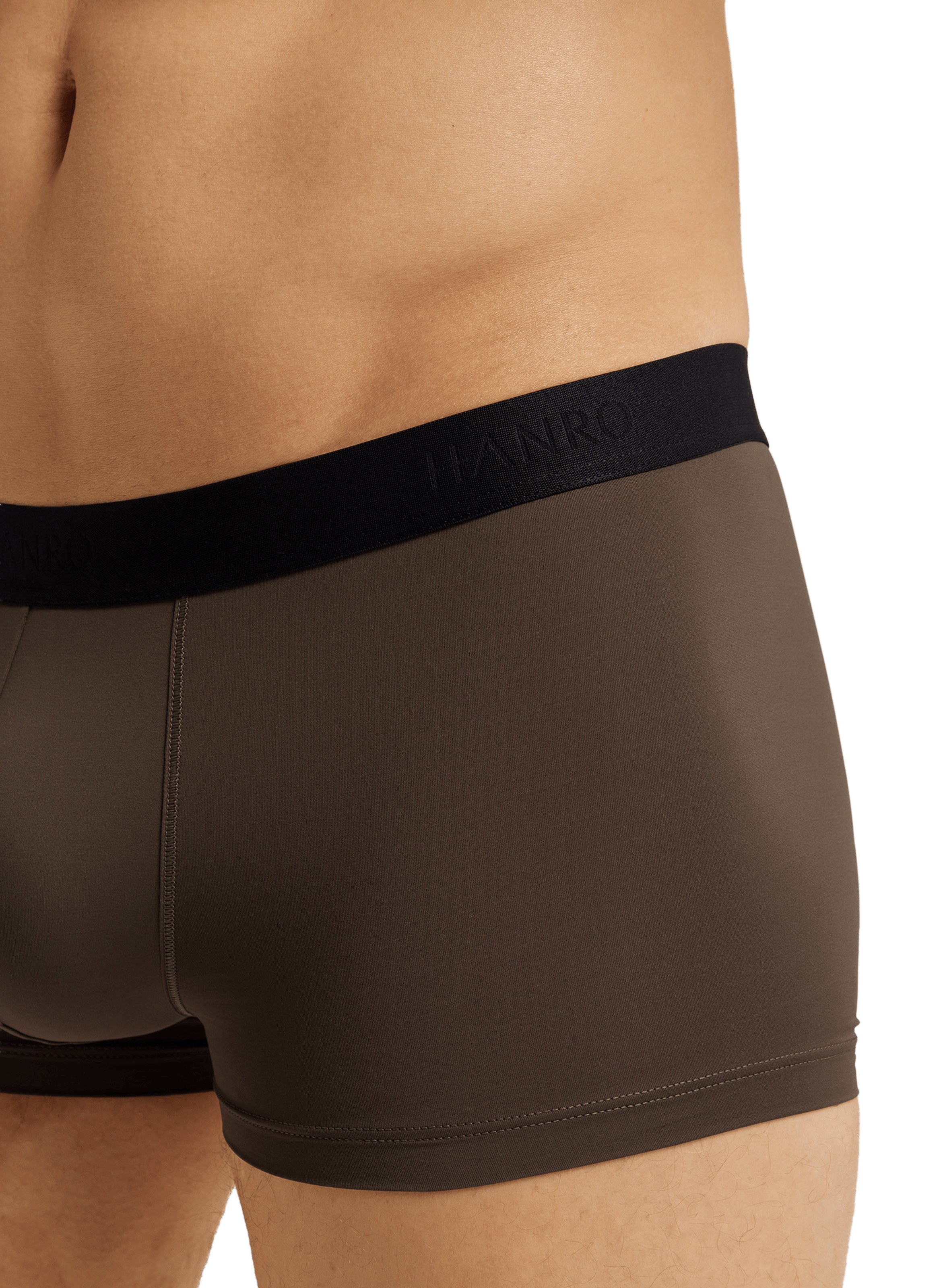 Boxer shorts with logo HANRO Green