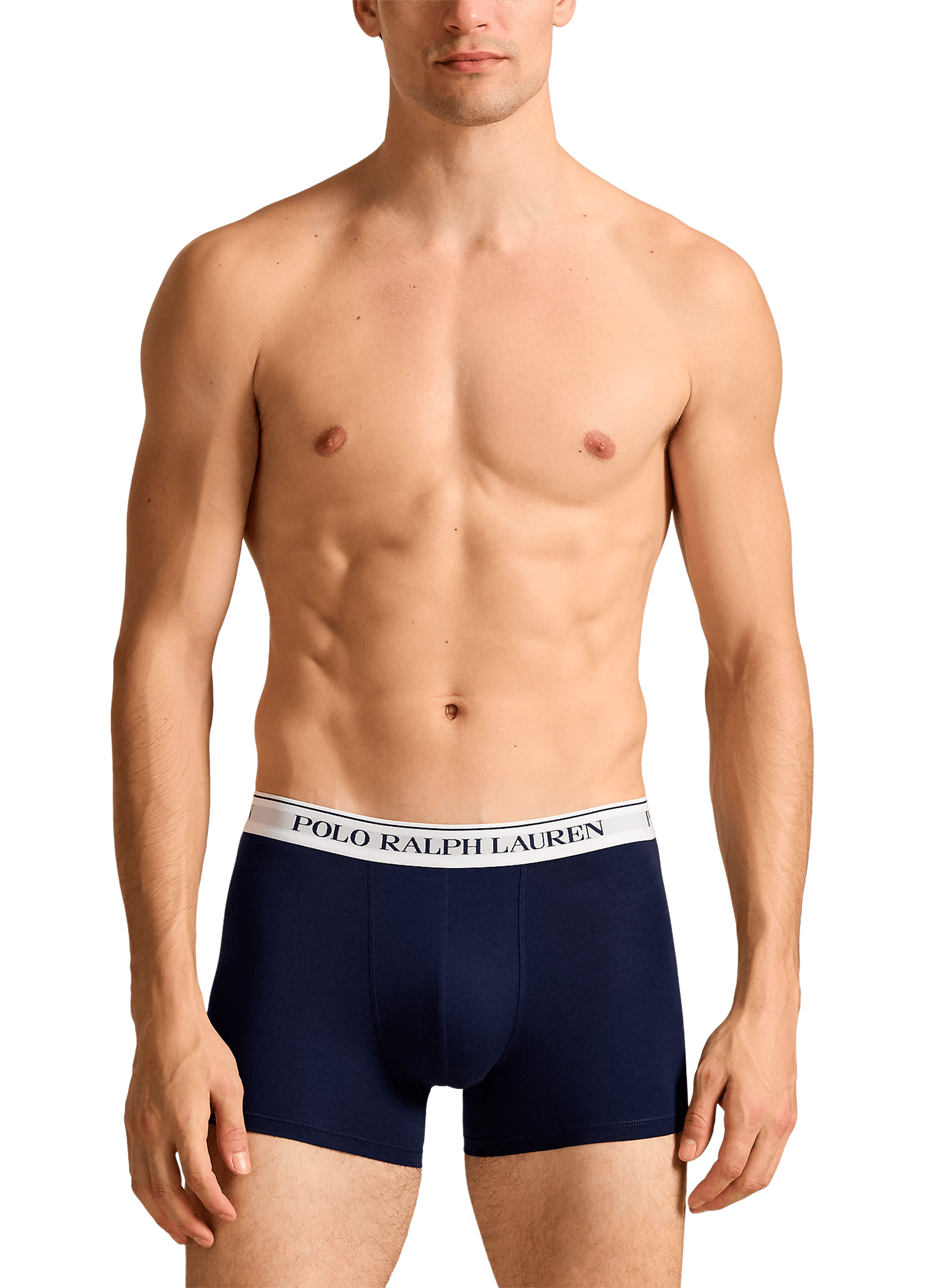  Pack of three cotton boxers POLO RALPH LAUREN Multicolour