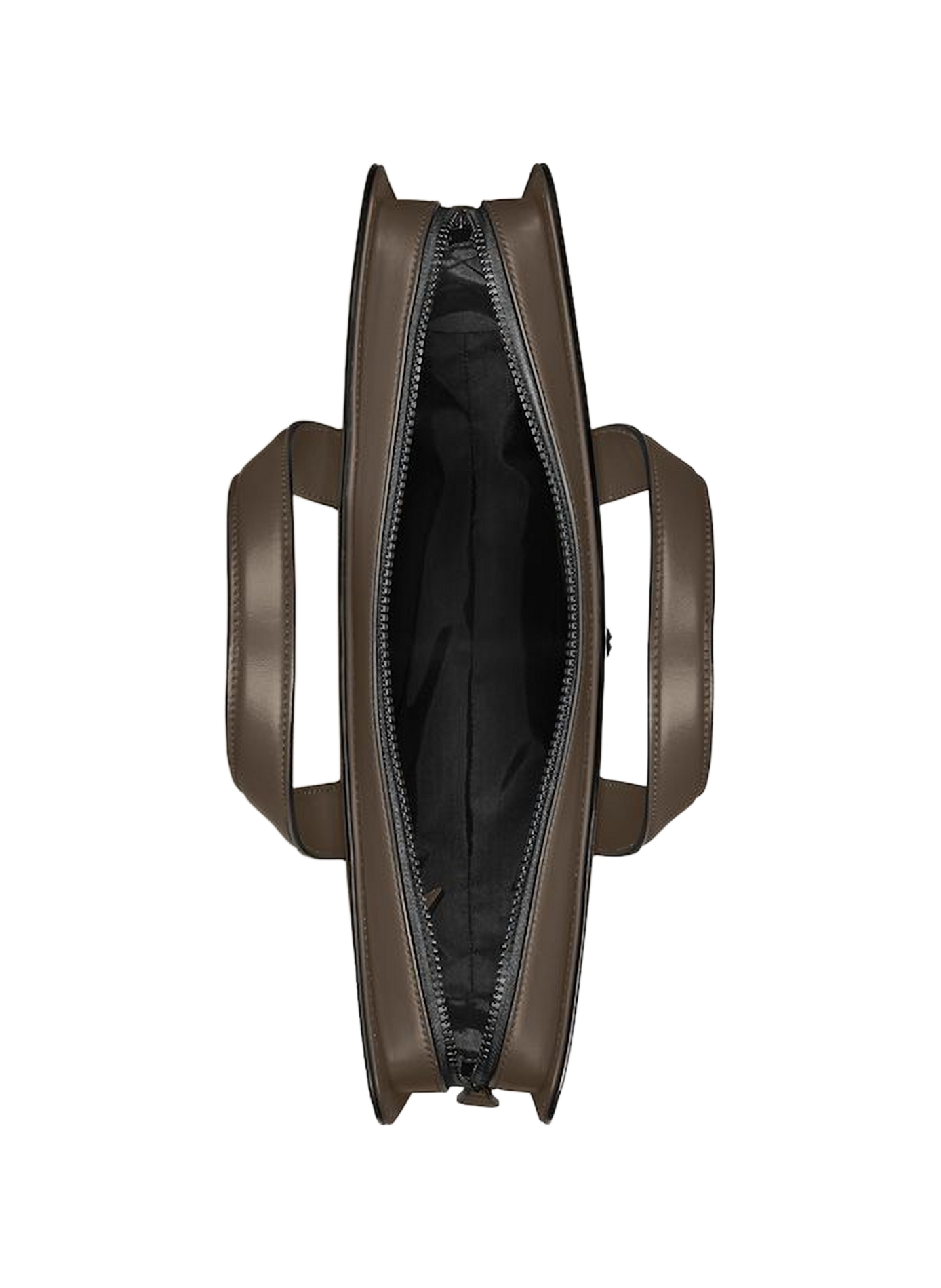 Porte-documents en cuir texturé MONTBLANC Marron