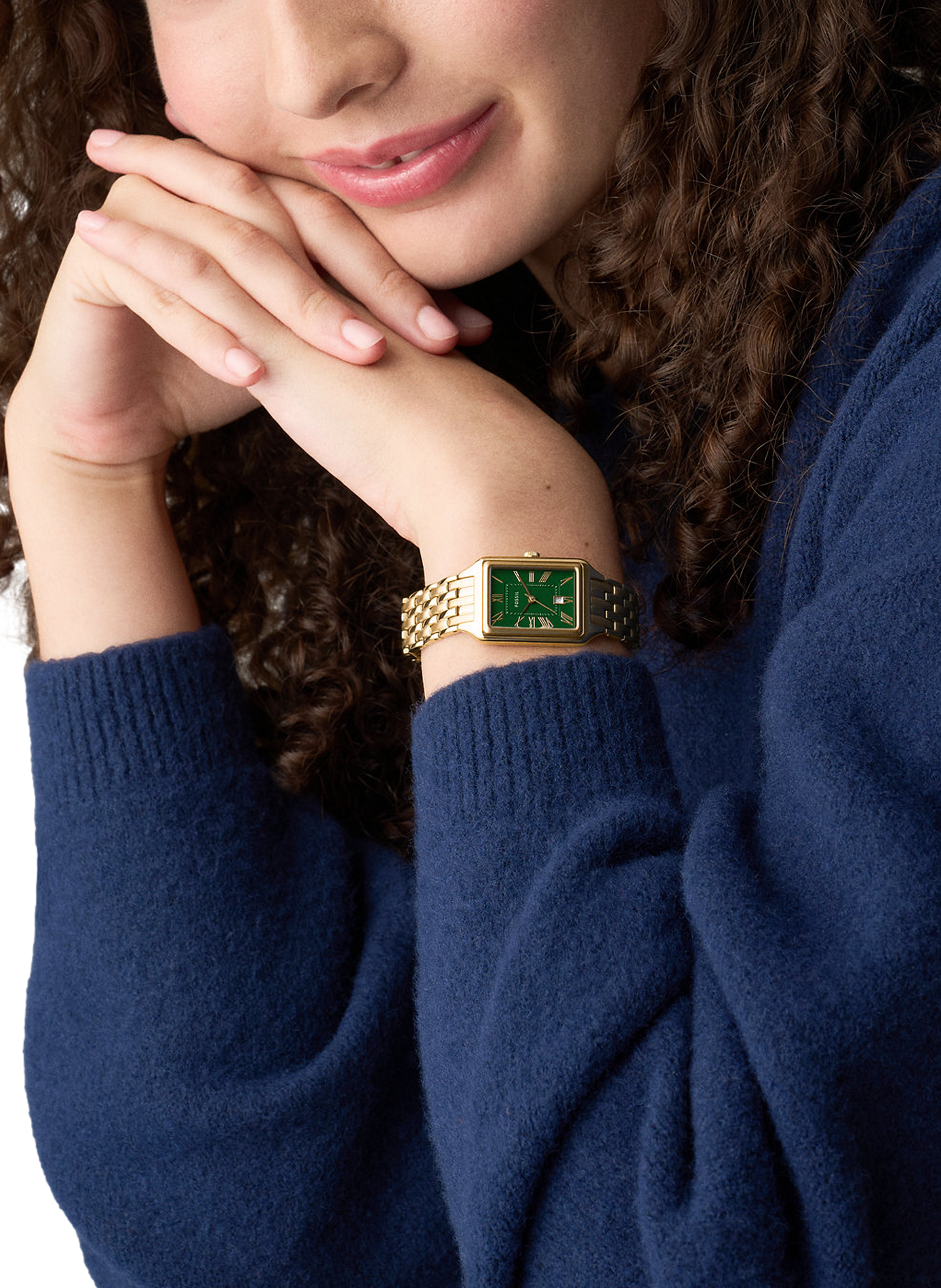 Montre Raquel en acier FOSSIL Vert