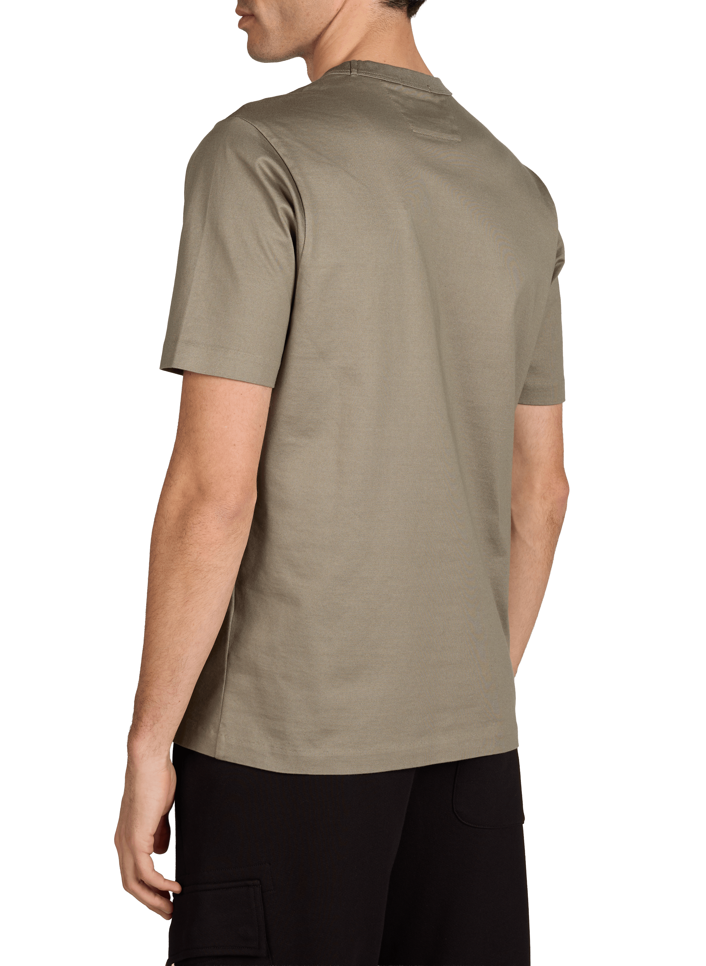 Classic Cotton T-Shirt CP COMPANY Grey