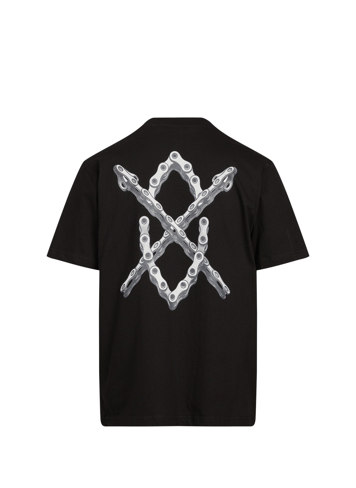 Maglietta girocollo in cotone DAILY PAPER Nero