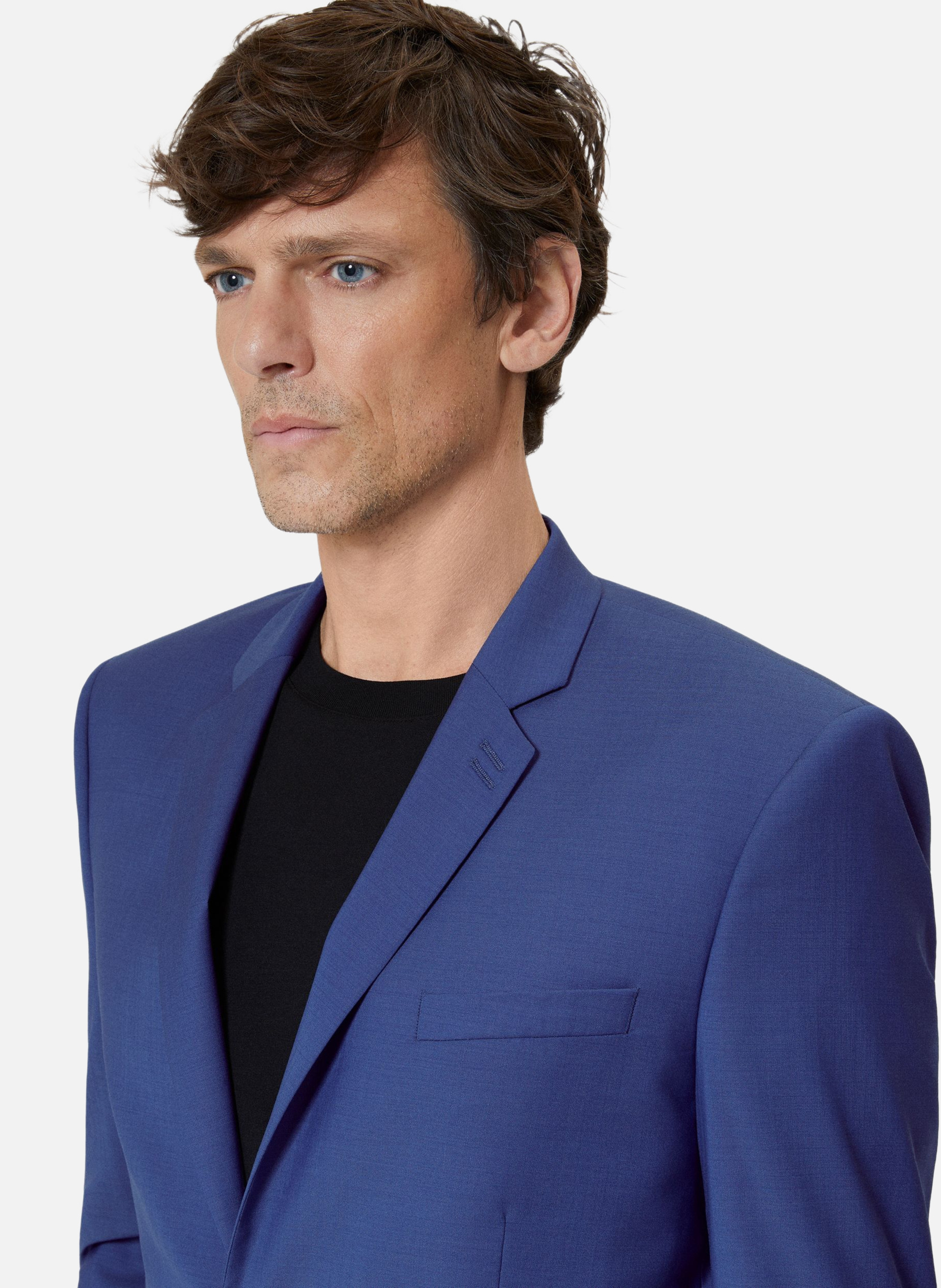 Veste de costume en laine THE KOOPLES Bleu