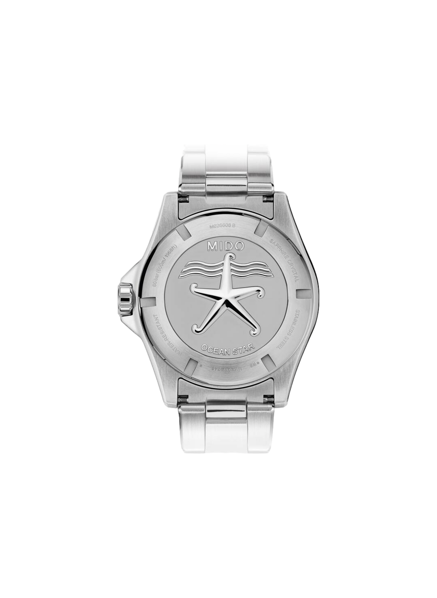 Montre Mido Ocean Star 600 acier inoxydable MIDO Bleu