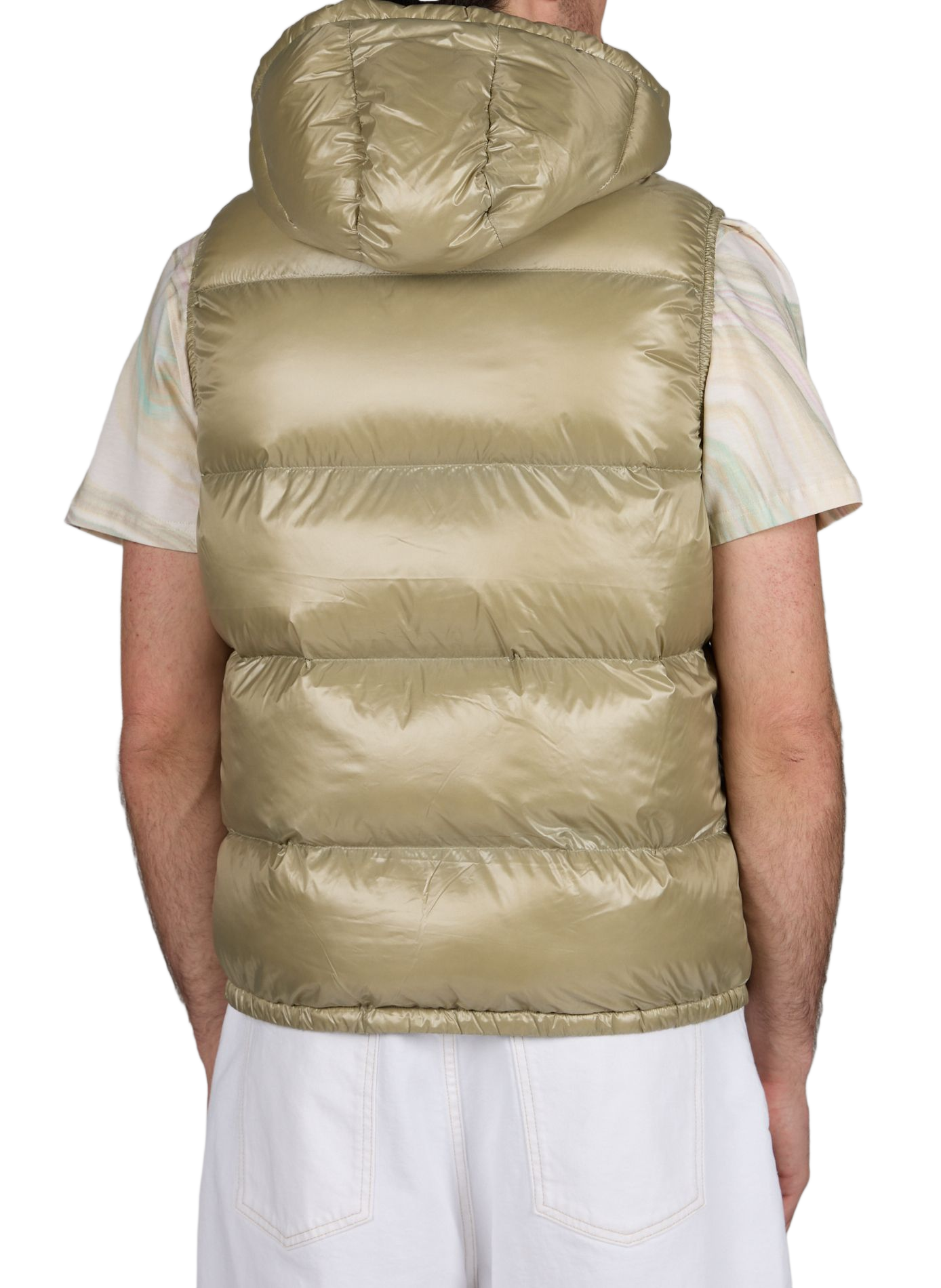 Doudoune sans manches Cesar à capuche amovible GERTRUDE ET GASTON Beige