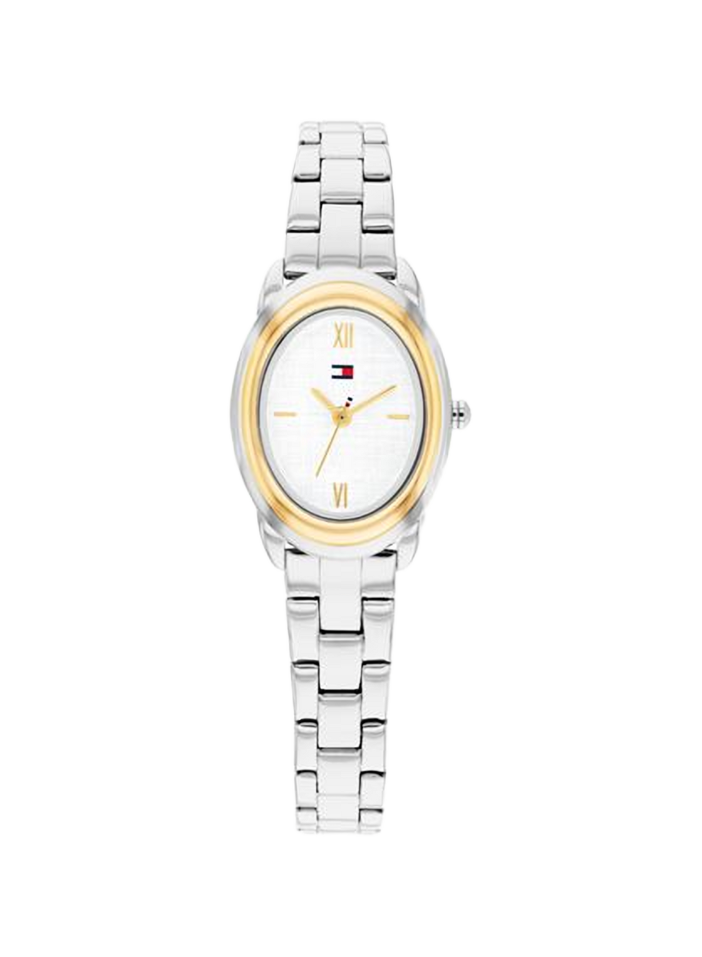 Montre quartz Demi en acier inoxydable TOMMY HILFIGER MONTRES Blanc
