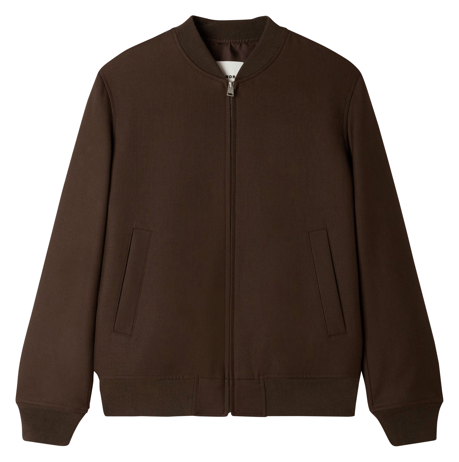 Blouson col teddy SANDRO Beige