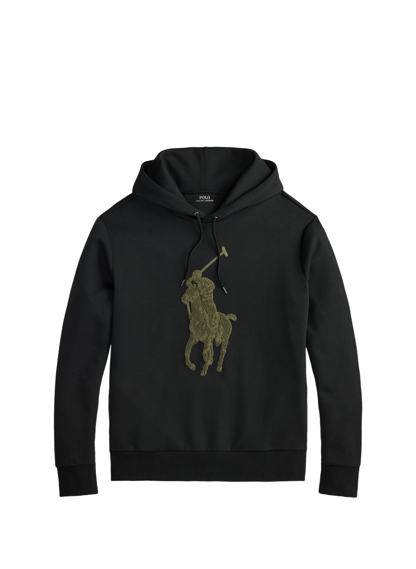 Bestickter Kapuzenpullover POLO RALPH LAUREN Schwarz