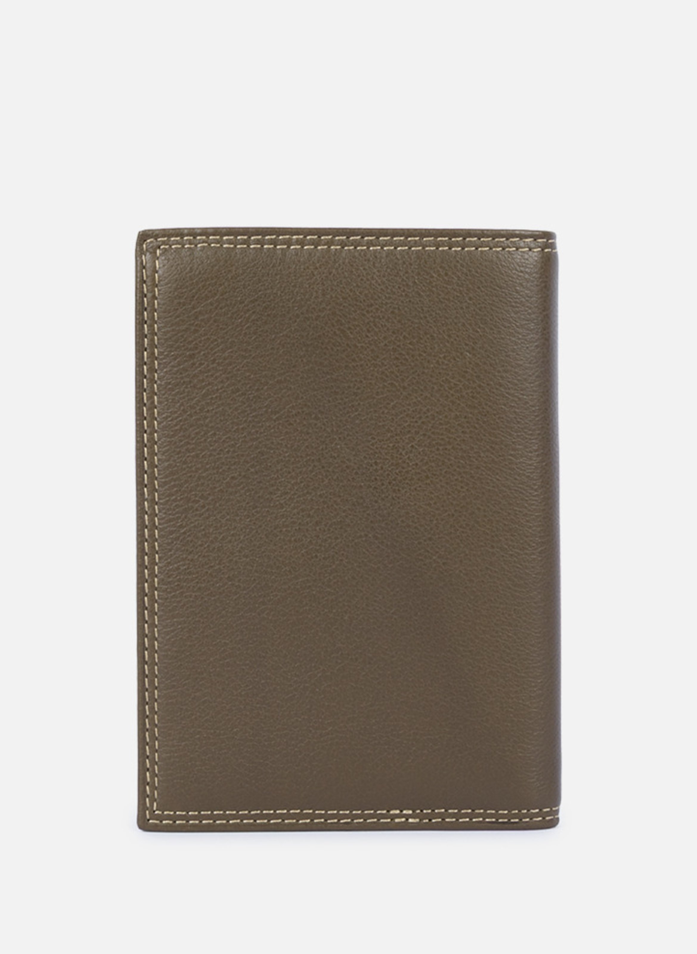 Grand portefeuille - soft vintage LANCASTER Kaki