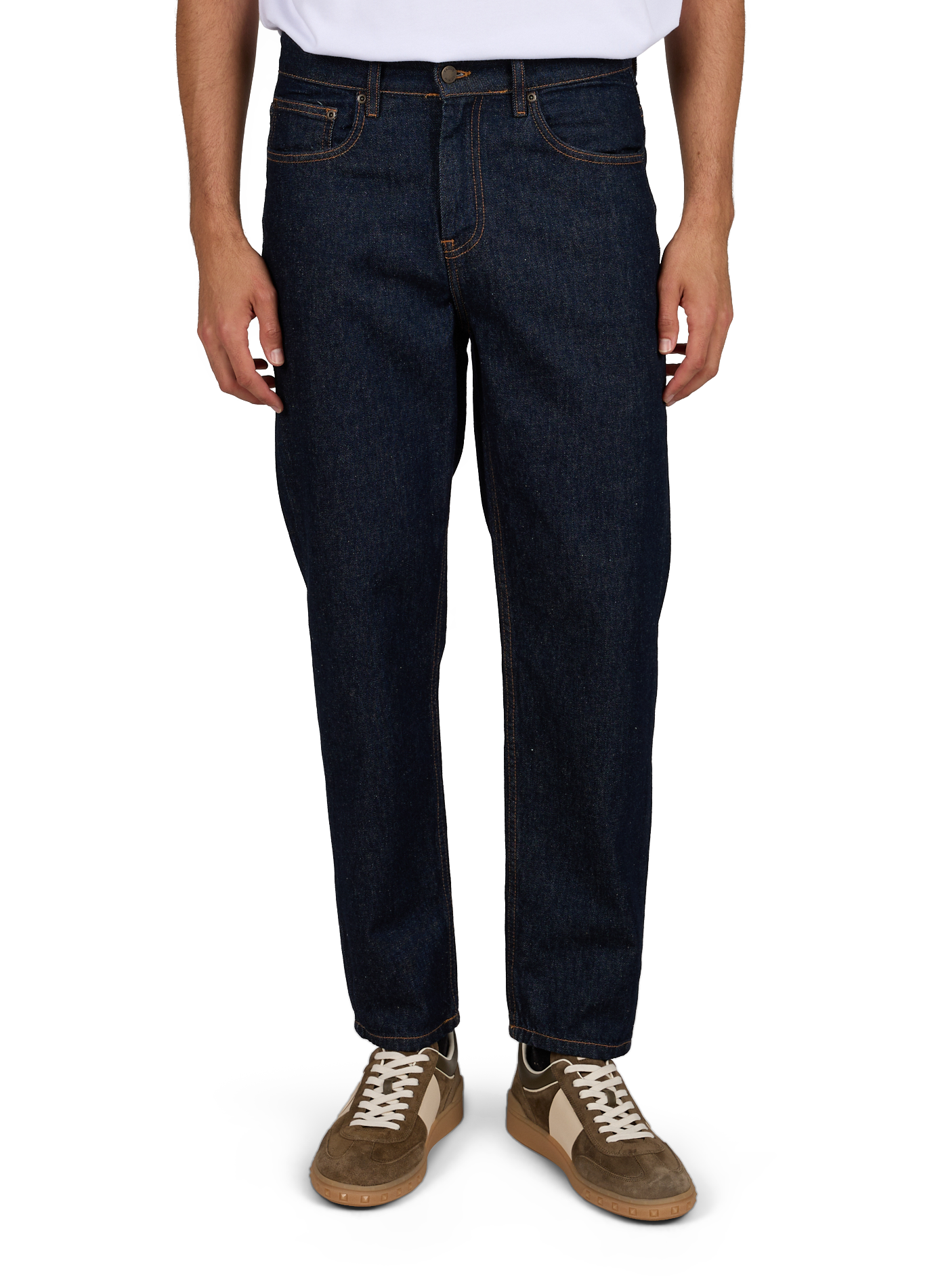 Baumwolljeans FAGUO Blau
