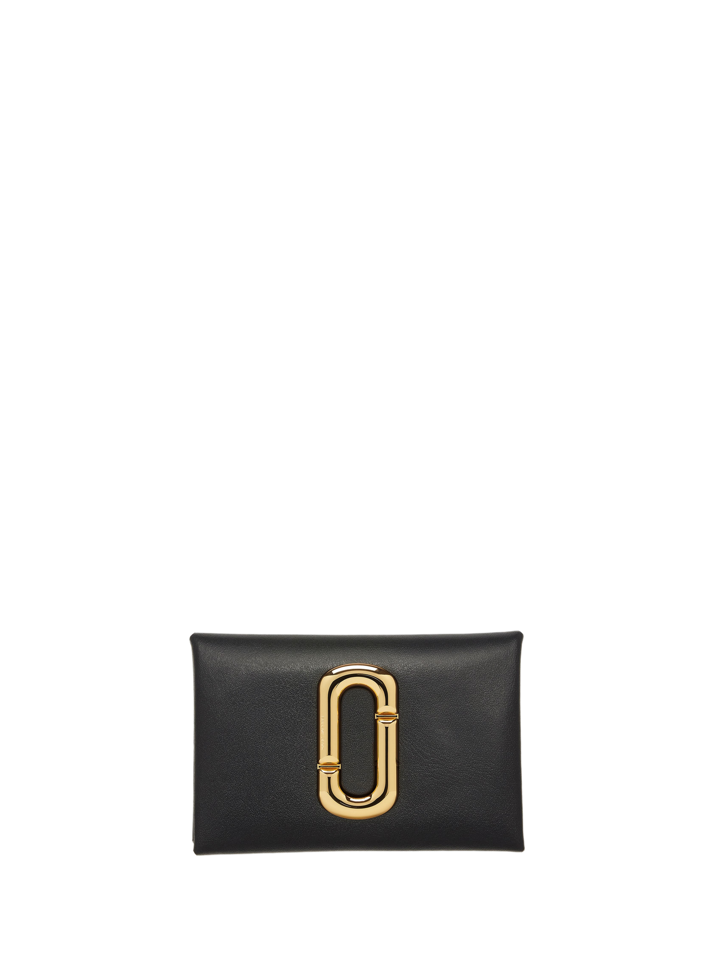Scene Snap leather card holder MARC JACOBS Black
