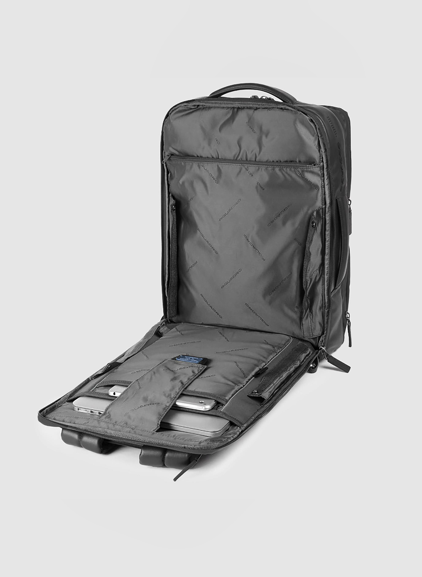 Sac à dos fin pour ordinateur 17,3" PIQUADRO Noir