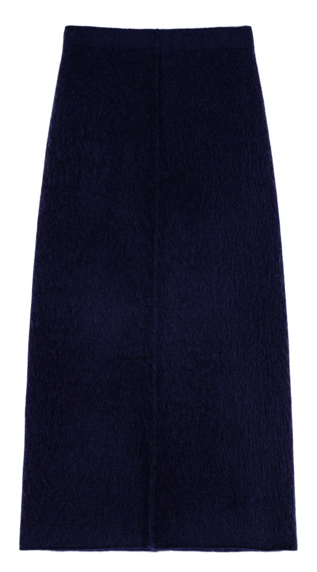 Jupe longue en laine MAJE Bleu