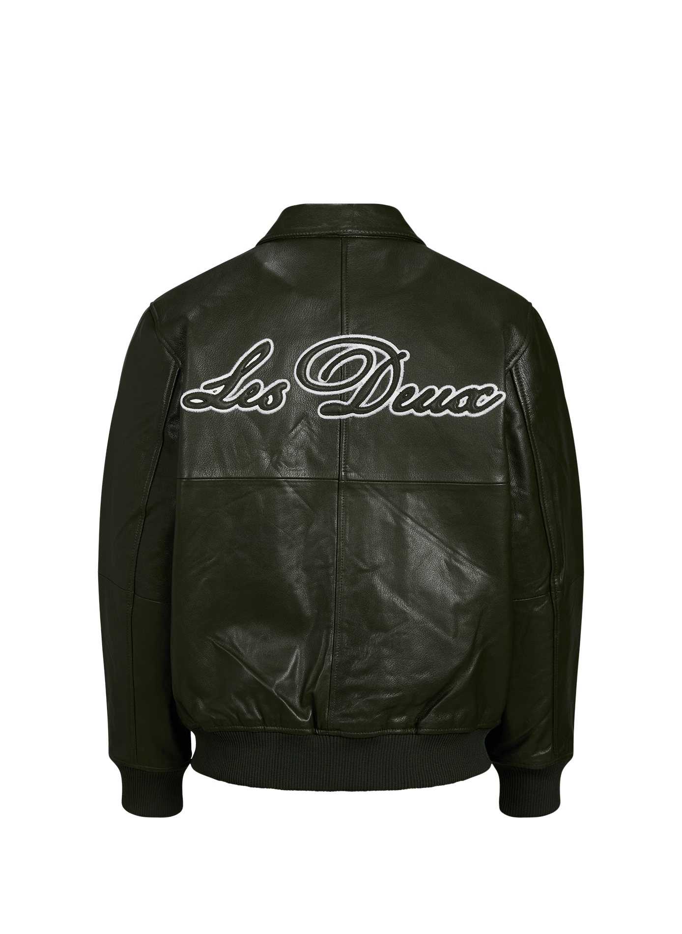Blouson ample zippé unie LES DEUX Vert