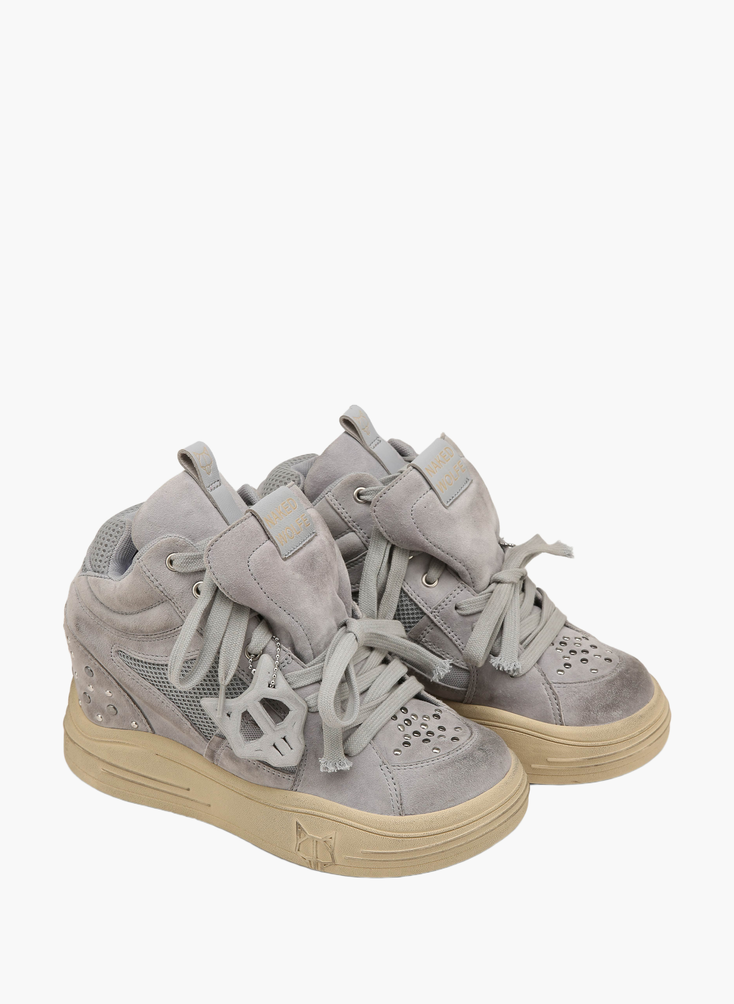 Baskets damage | Gris NAKED WOLFE Femme