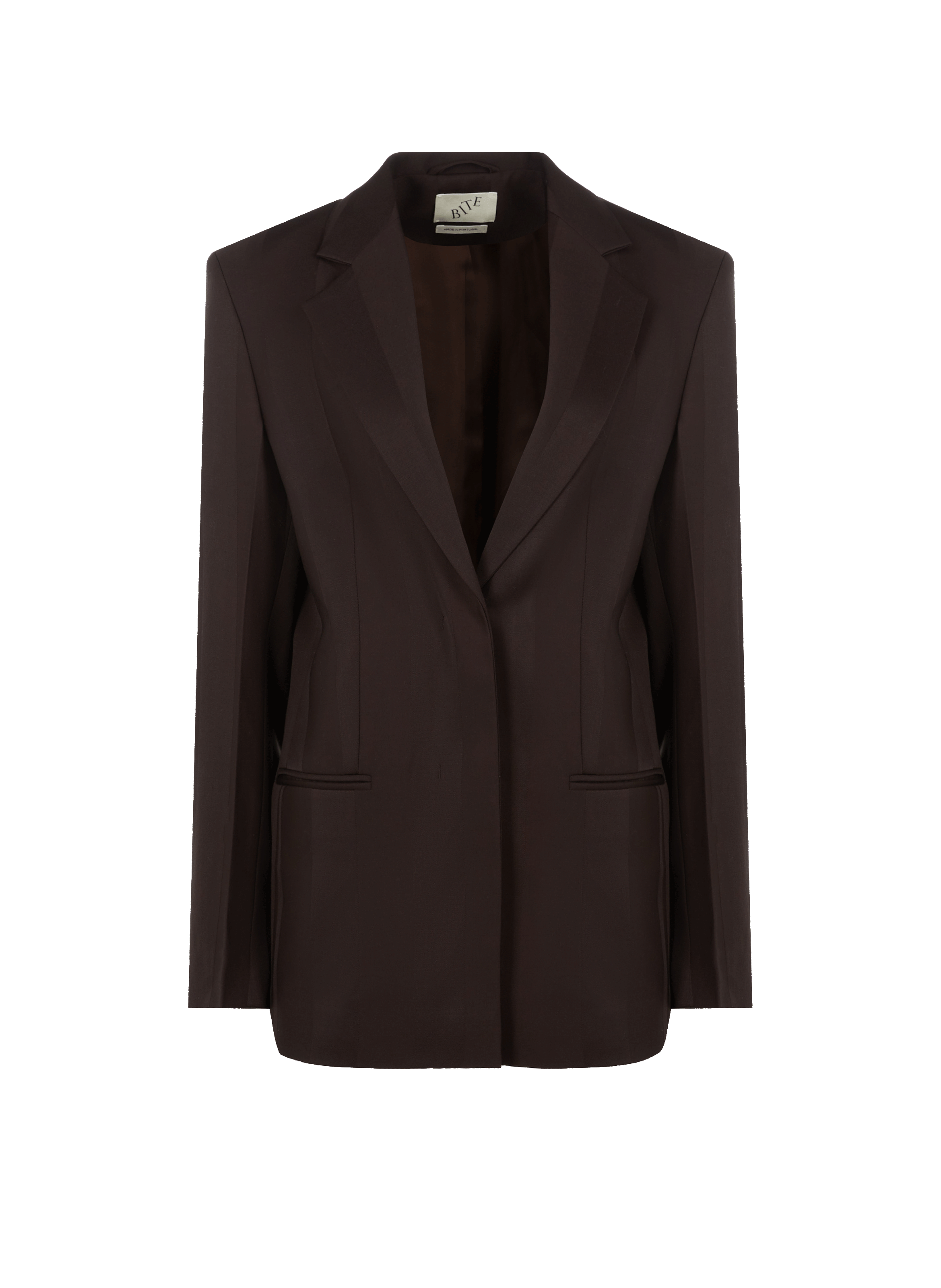 BITE STUDIOS Wool jacket Brown