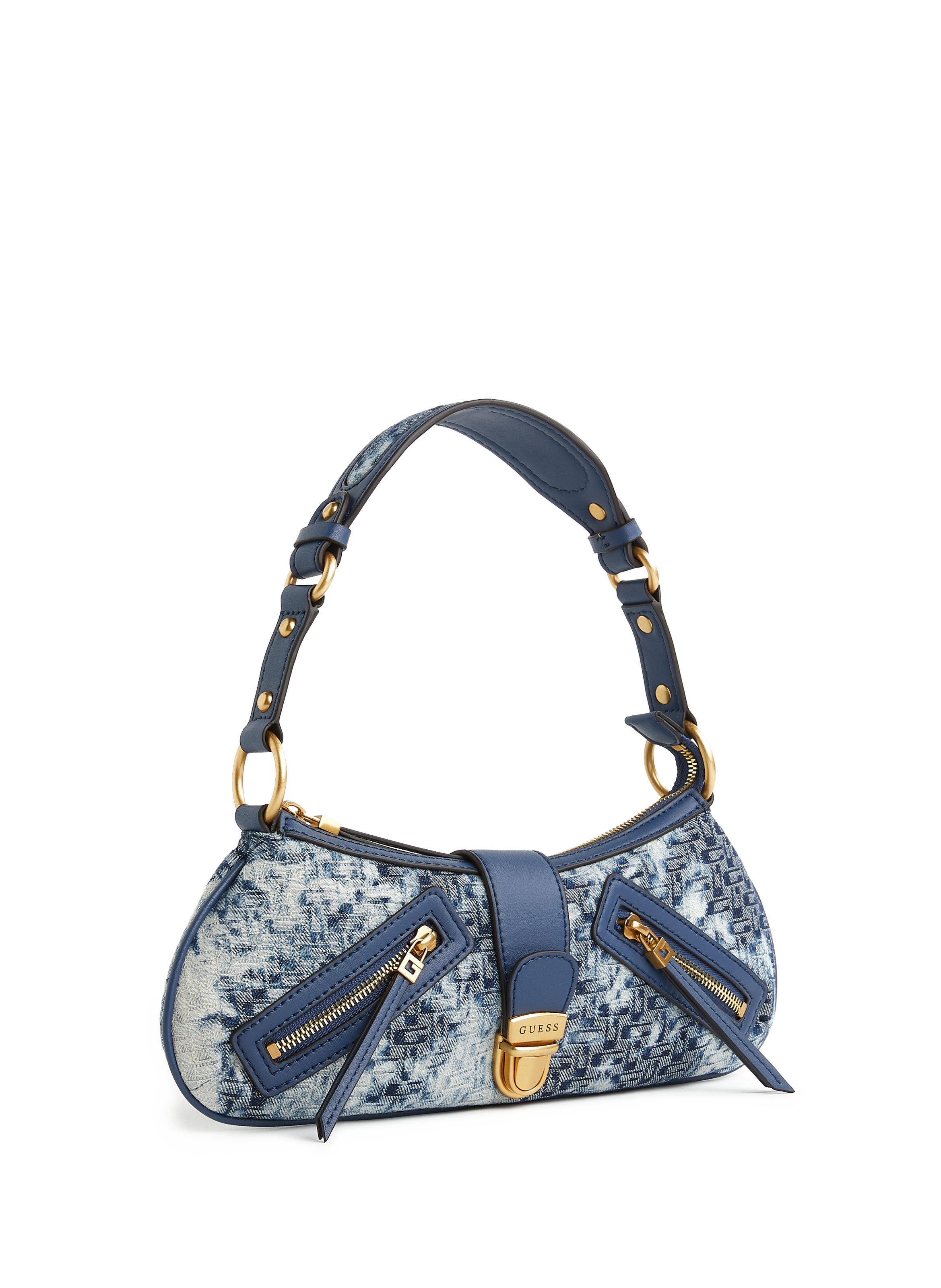 Sac baguette en jean