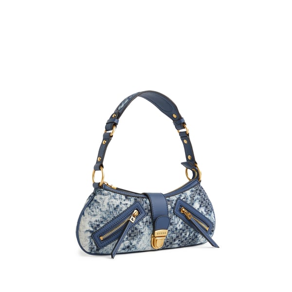 Sac baguette en jean