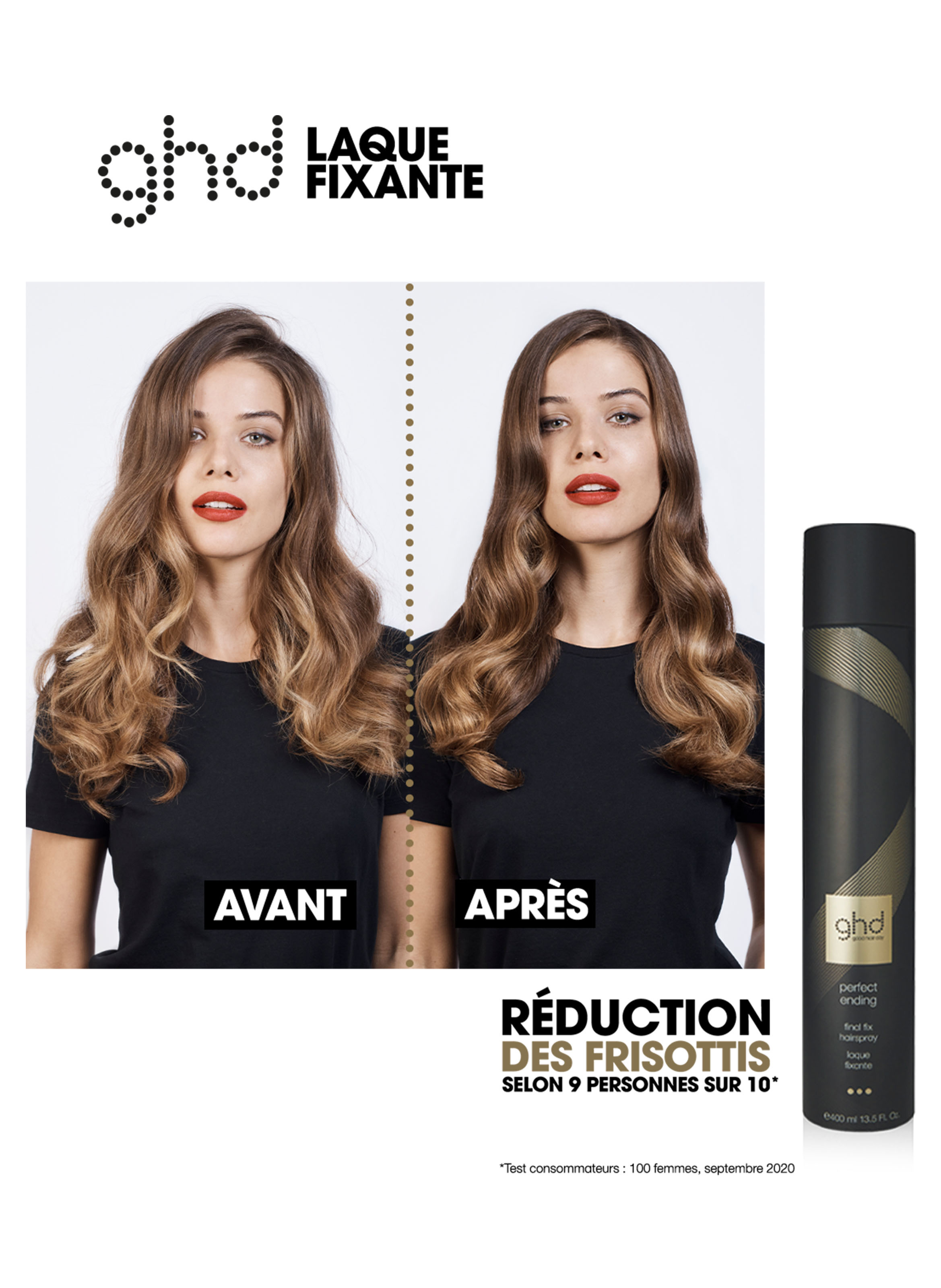 Laque fixante  - Perfect ending GHD No color