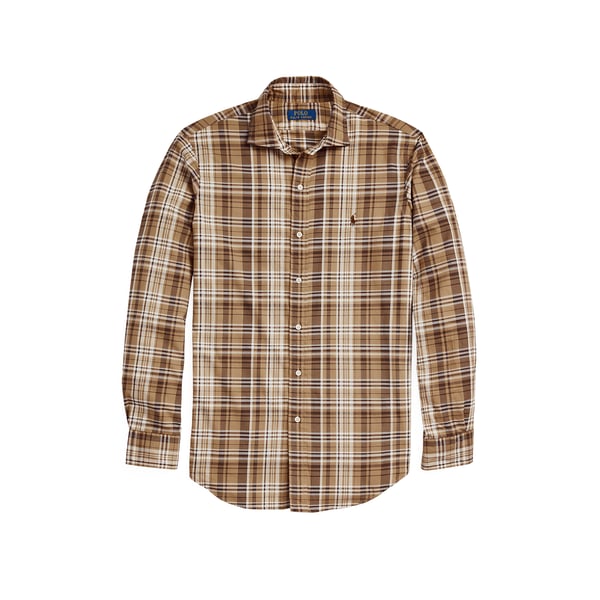 Chemise à carreaux en coton