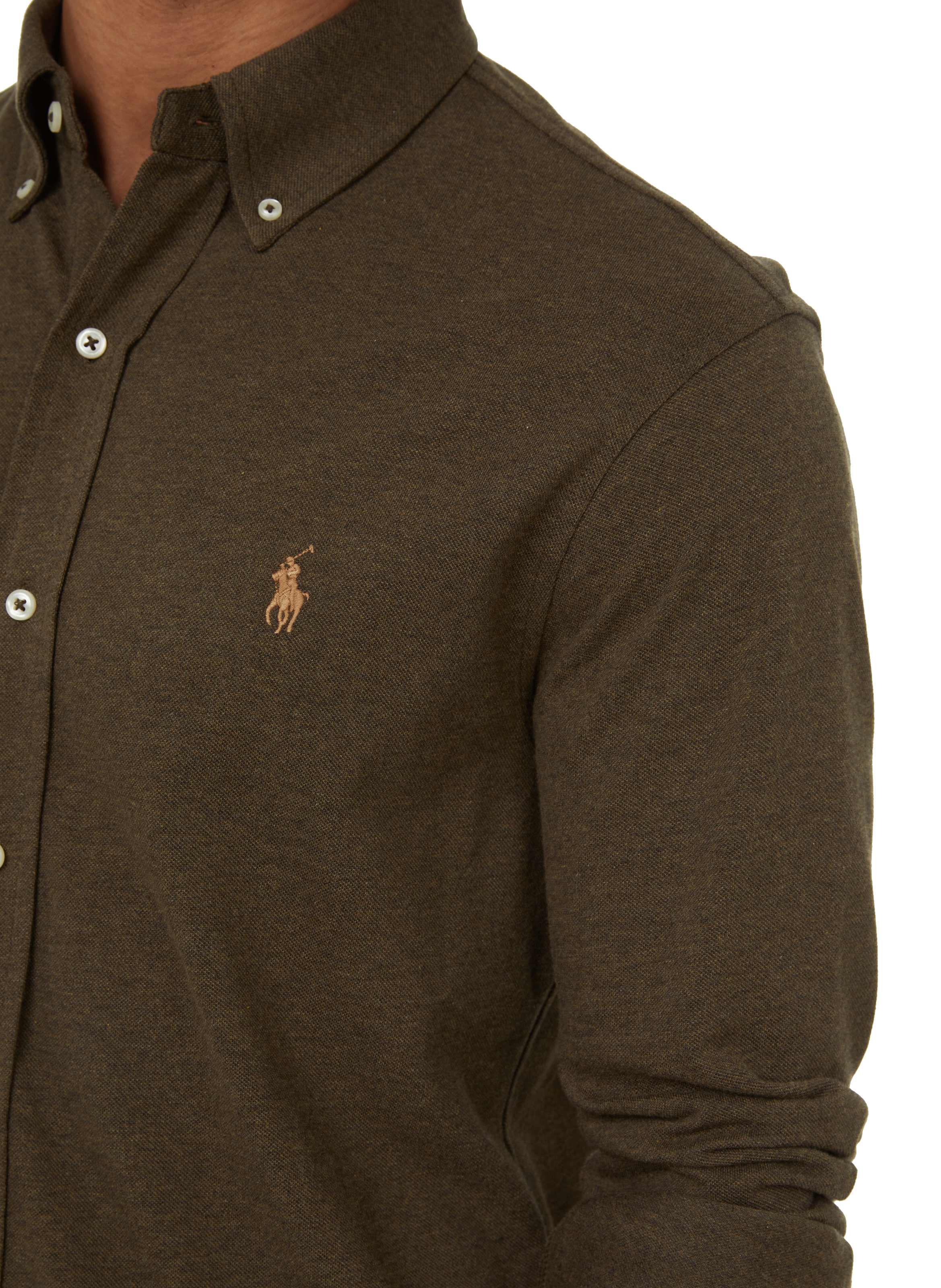 Chemise en coton POLO RALPH LAUREN Vert