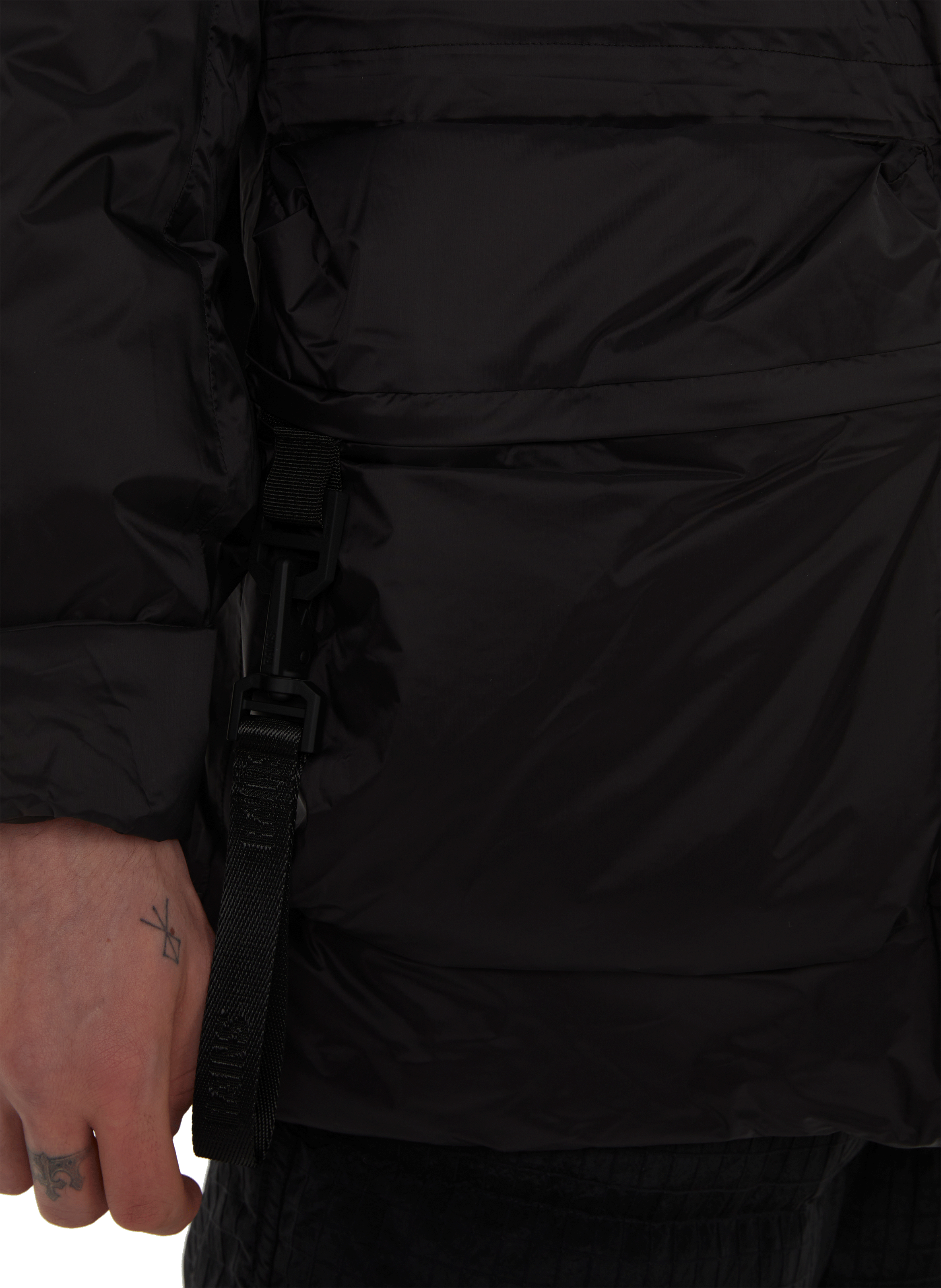 Padded Vardo Parka RAINS Black