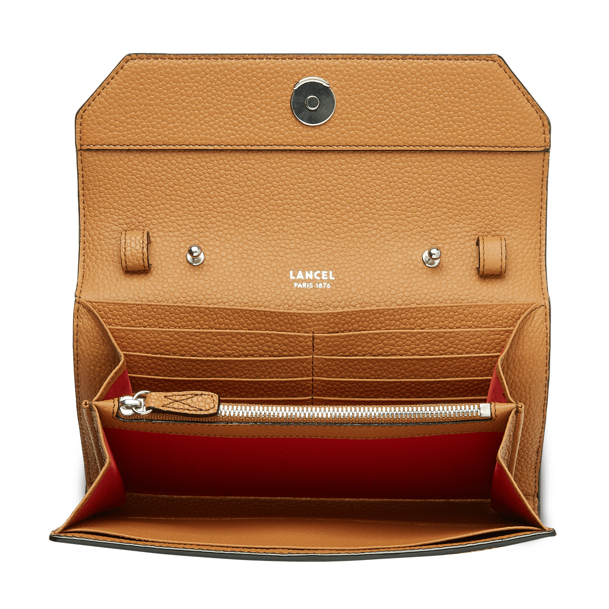 Portefeuille chaîne - ninon de lancel LANCEL Marron