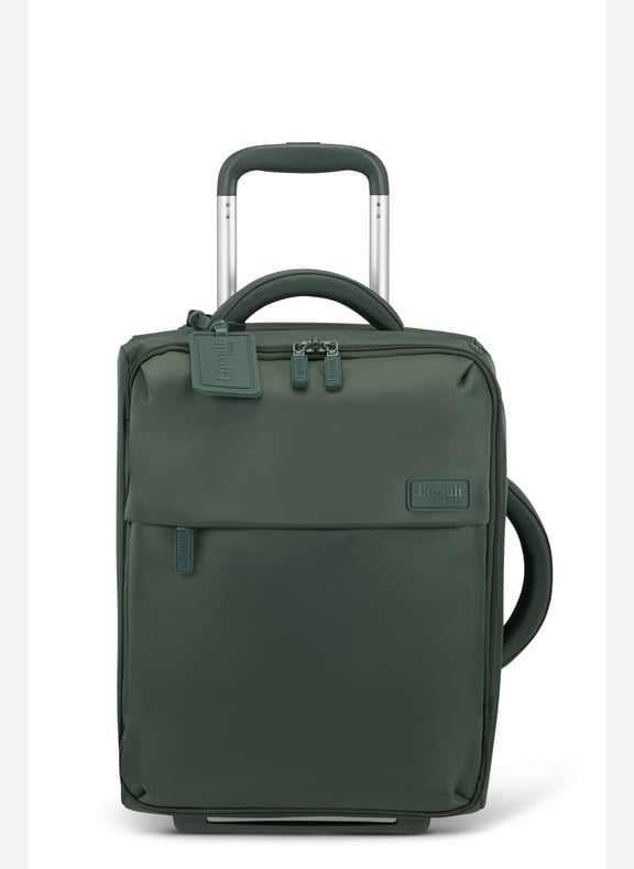 Foldable plume valise 2 roues taille s Kaki by LIPAULT PARIS LIPAULT PARIS Foldable plume valise 2 roues taille s Kaki