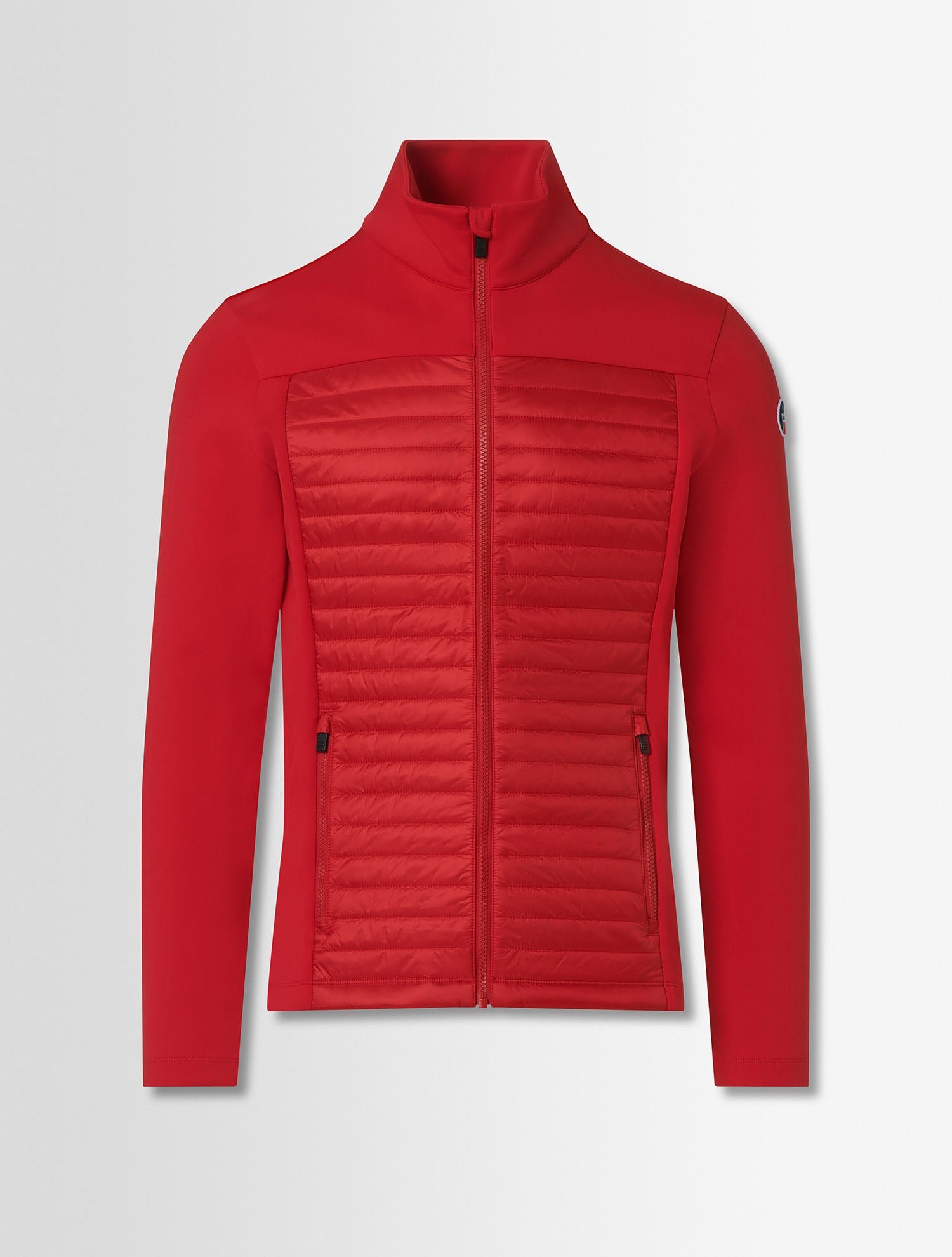 Veste légère aspon col montant coupe ajustée FUSALP Rouge