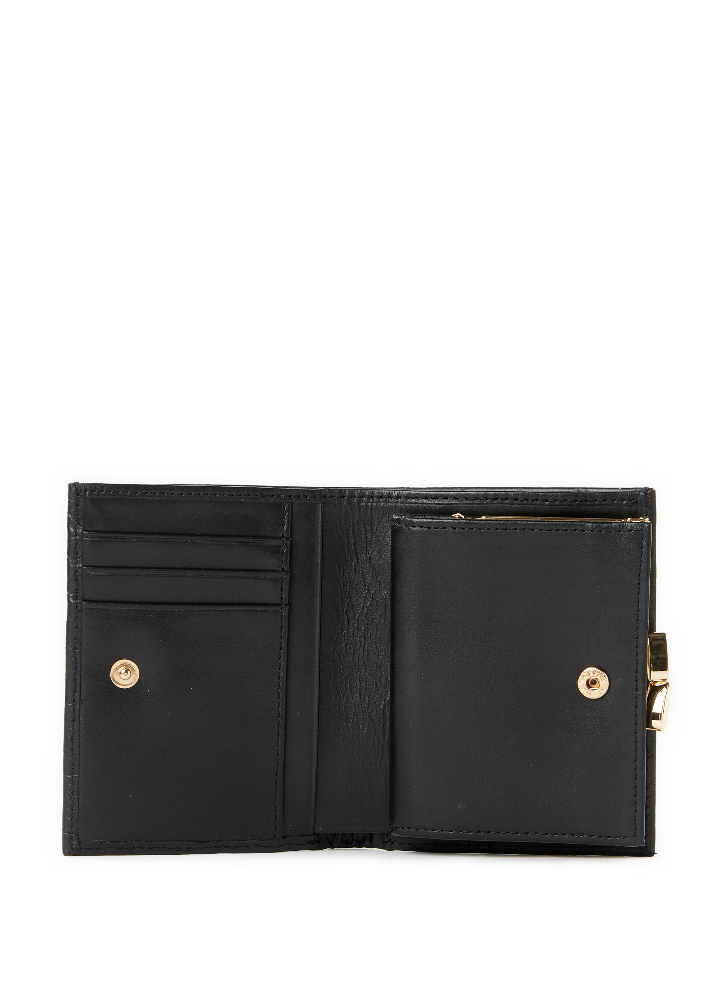 Portefeuille Jada en cuir NAT &amp; NIN Noir