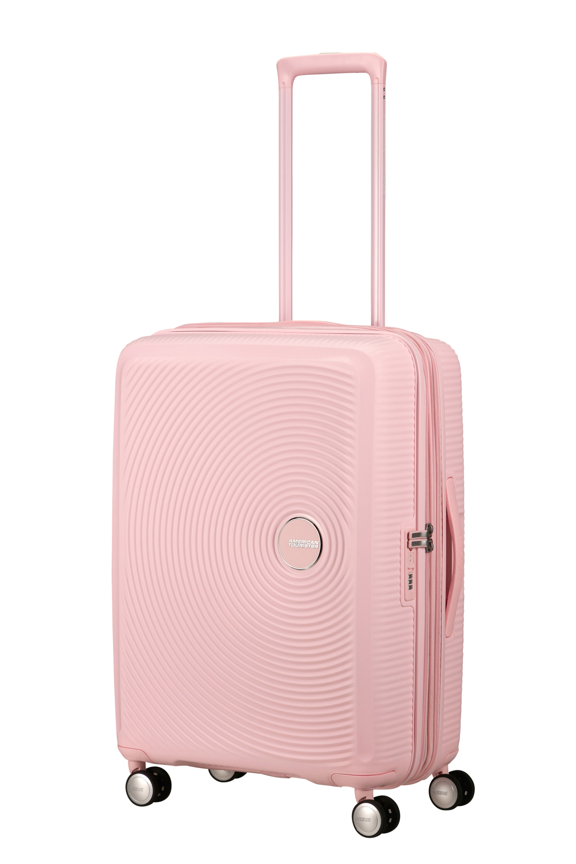 Soundbox valise 4 roues taille m AMERICAN TOURISTER Rose