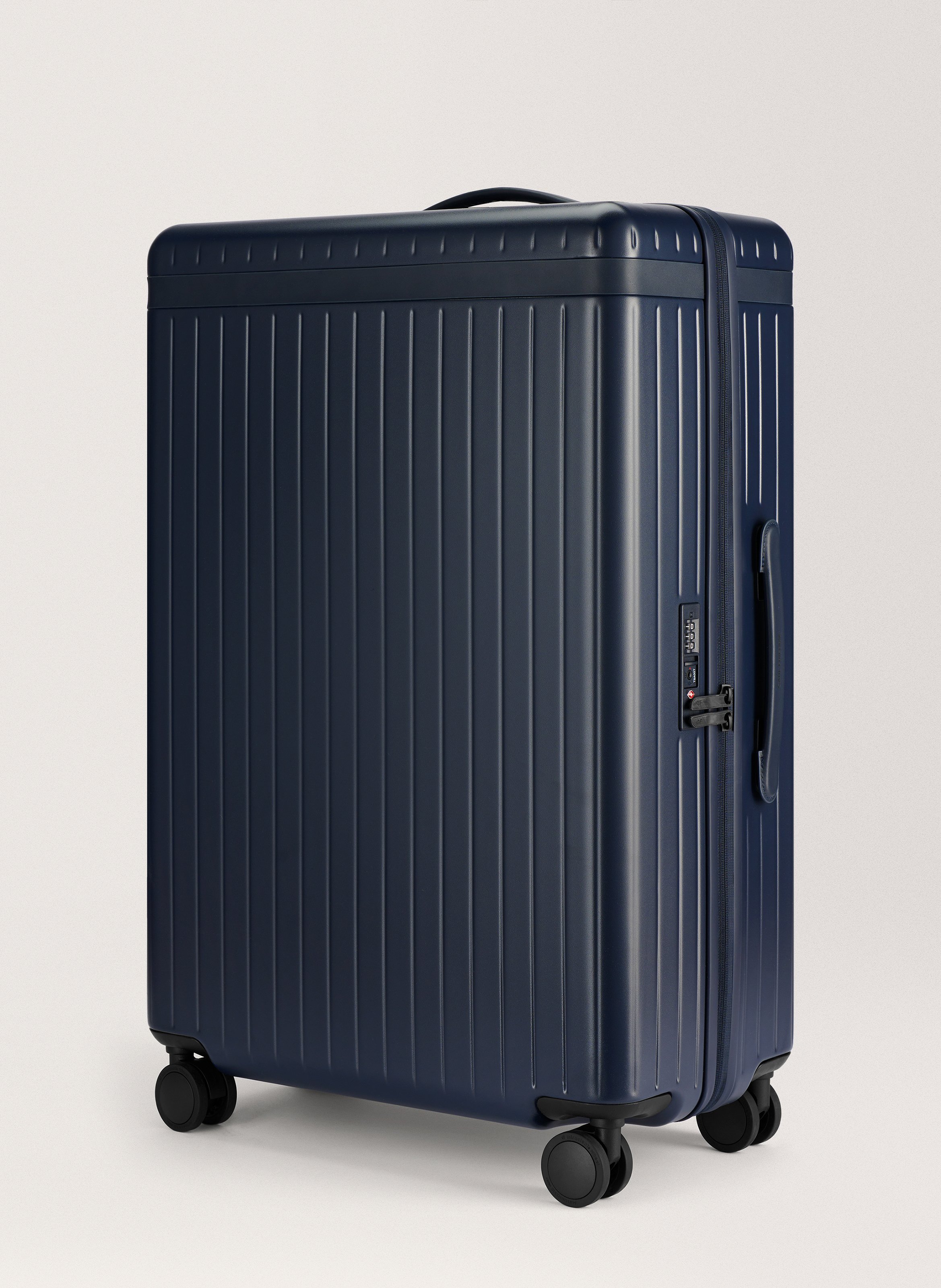 Valise 'the large check-in' en polycarbonate à fermeture zippée CARL FRIEDRIK Bleu