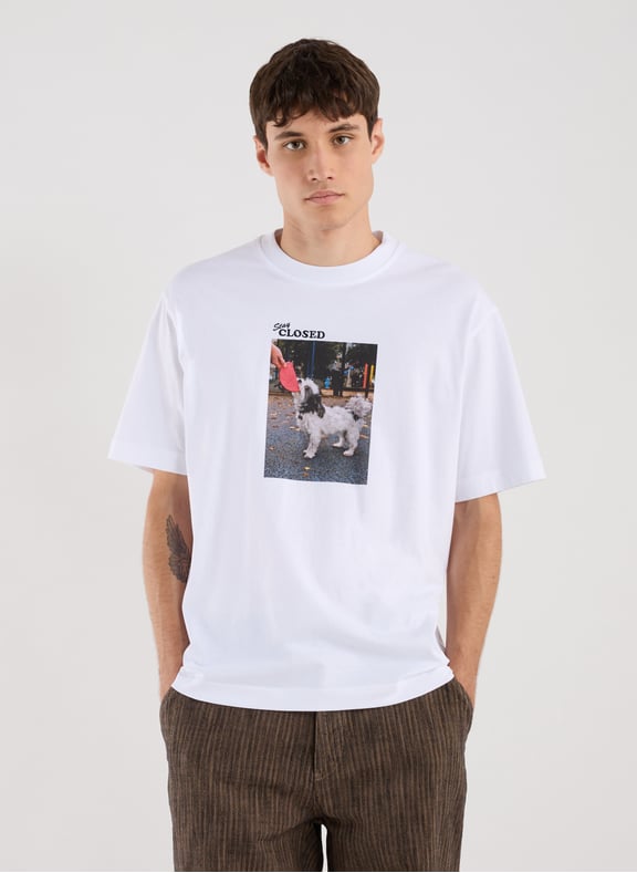 Photo print t-shirt White by CLOSED CLOSED Photo print t-shirt White