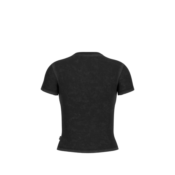 T-shirt à logo en coton Noir L Female
