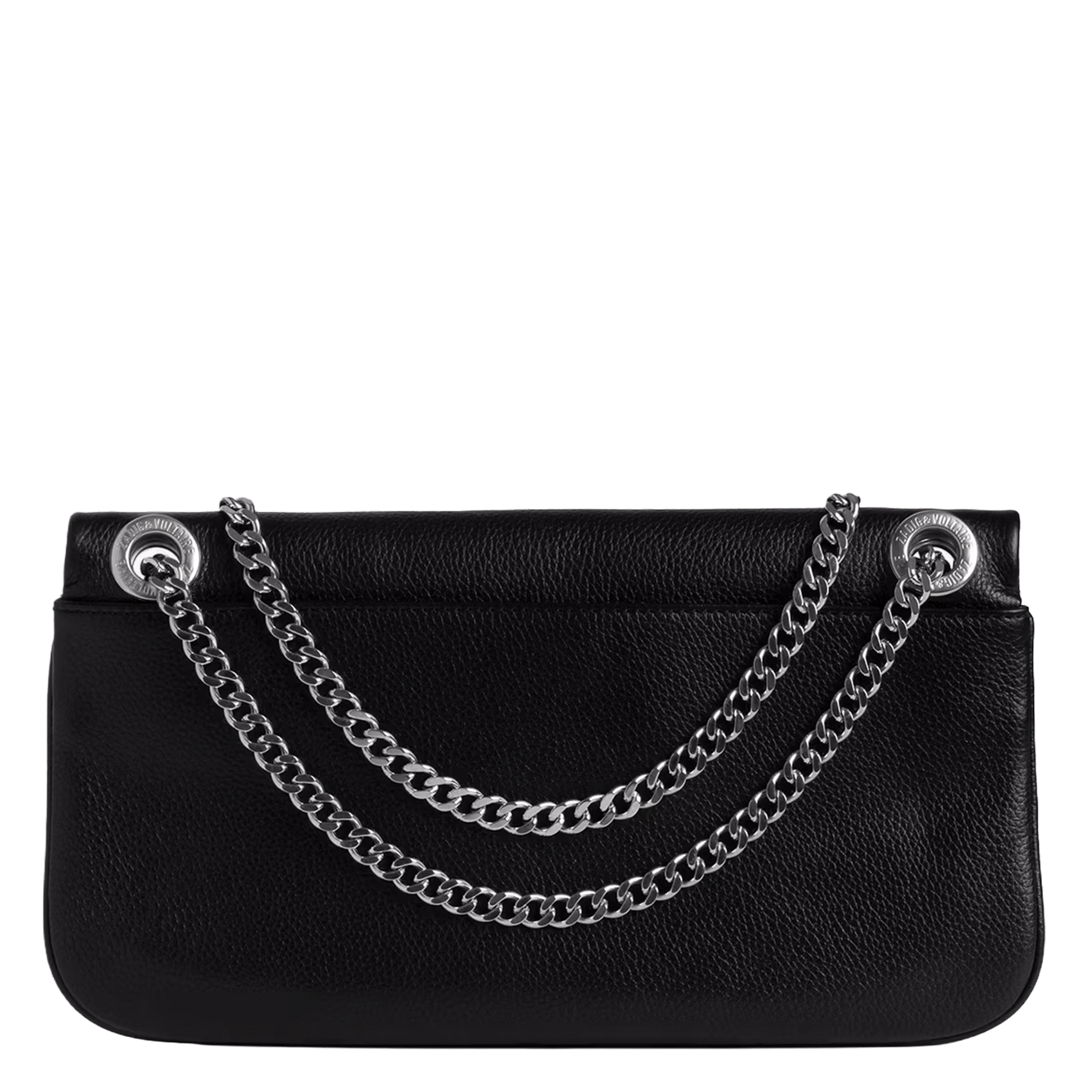 Pochette en cuir rock ii ZADIG&VOLTAIRE Noir