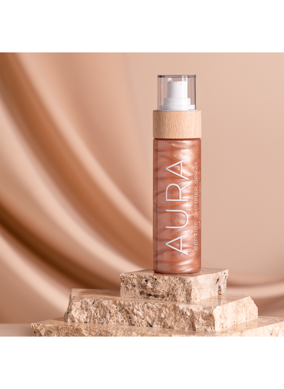 Aura - Face & Body Shimmer Spray COCOSOLIS No color