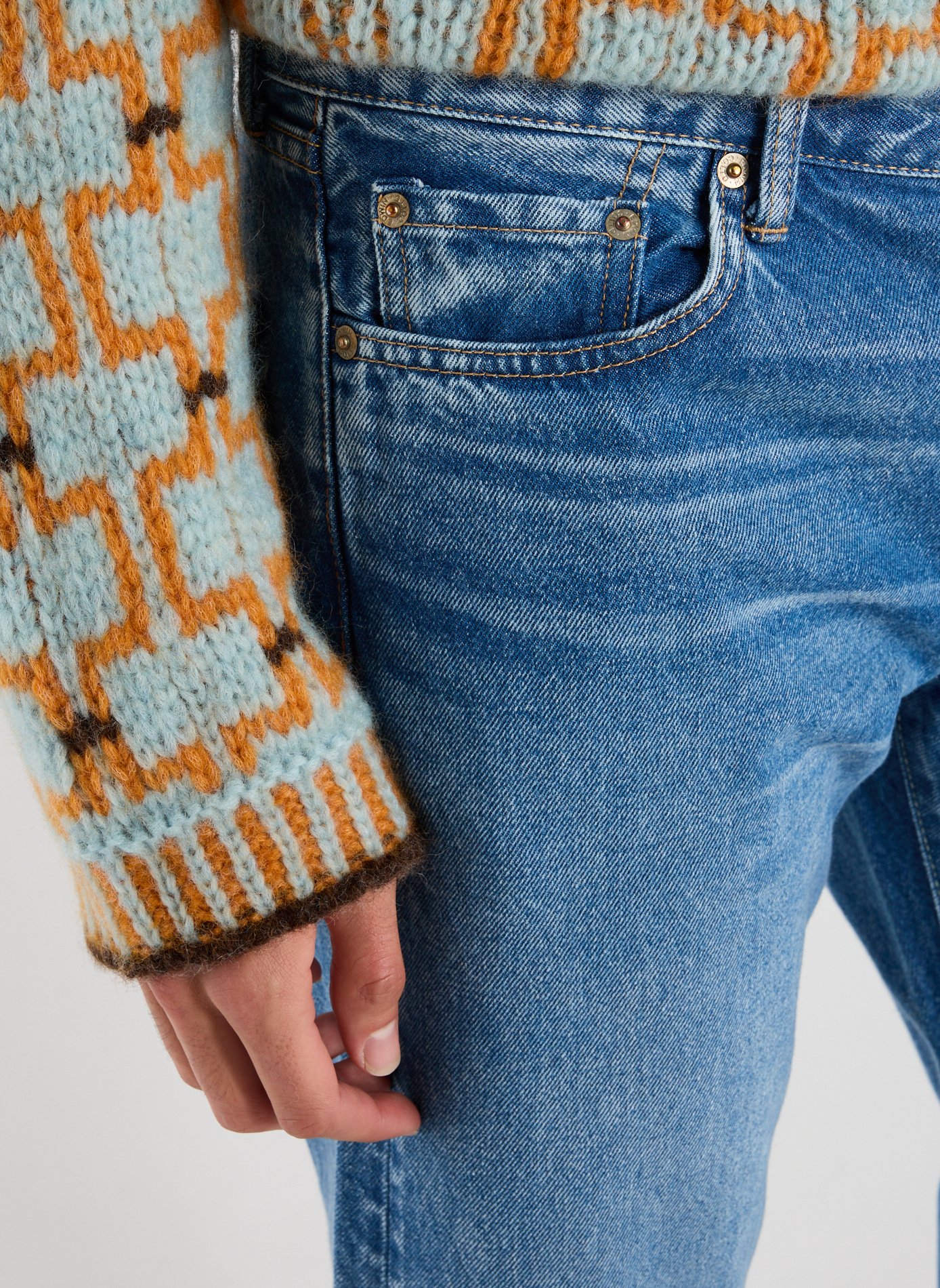 Regular Tapered Jeans EDWIN Blue