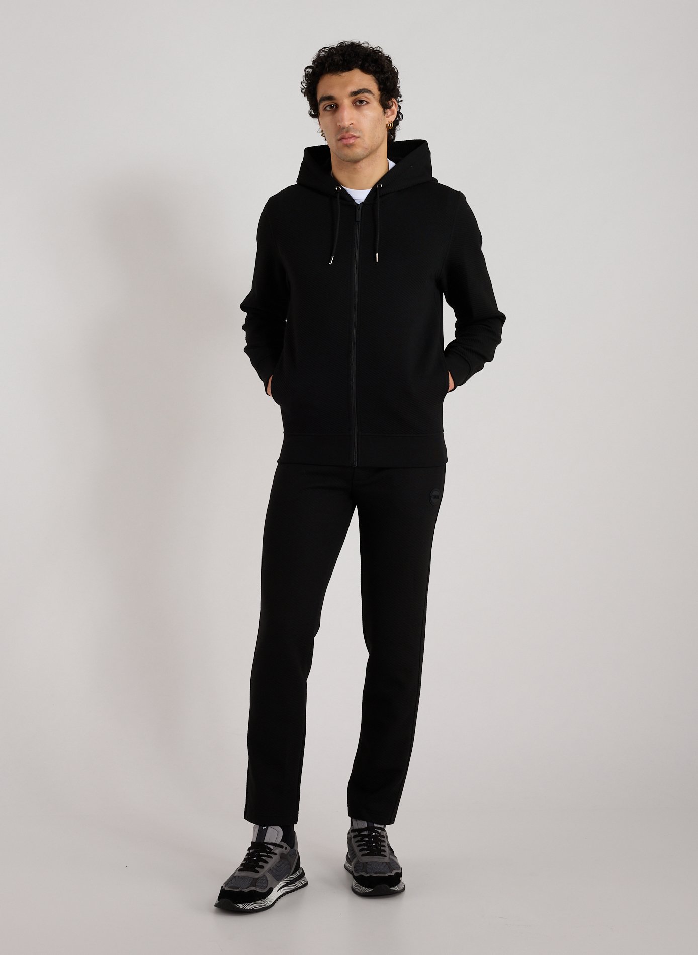 Jacquard jogging pants COLMAR Black