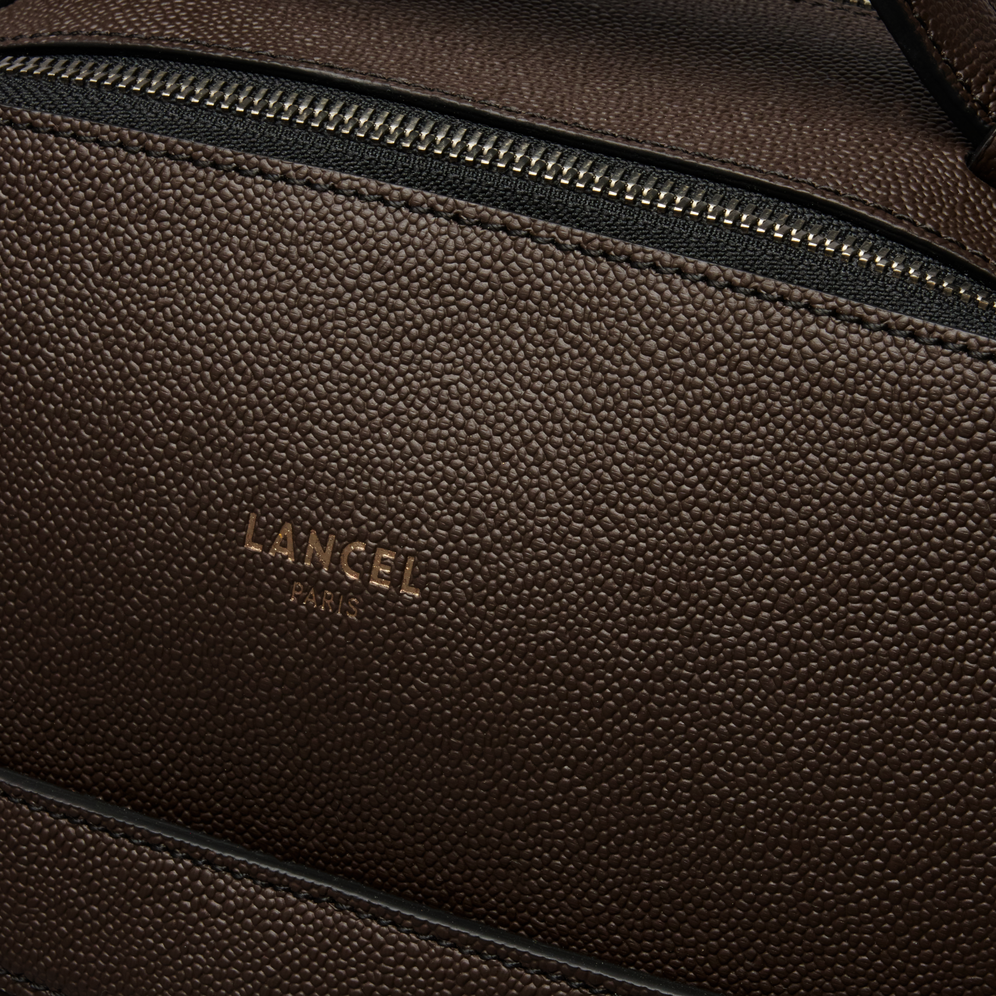 Sac à dos convertible charlie de lancel en cuir LANCEL Gris