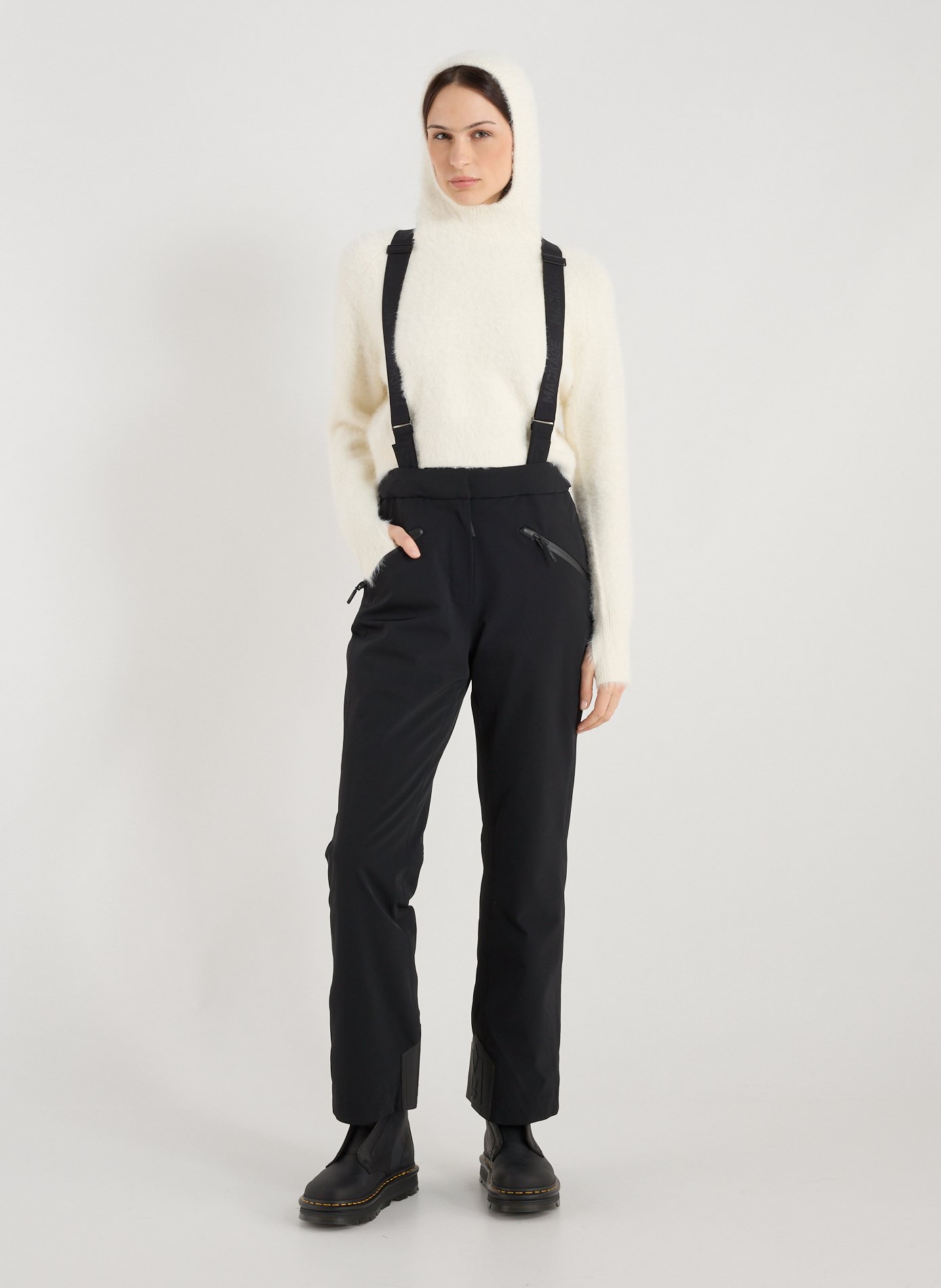 Ski pants with removable suspenders MACKAGE Black