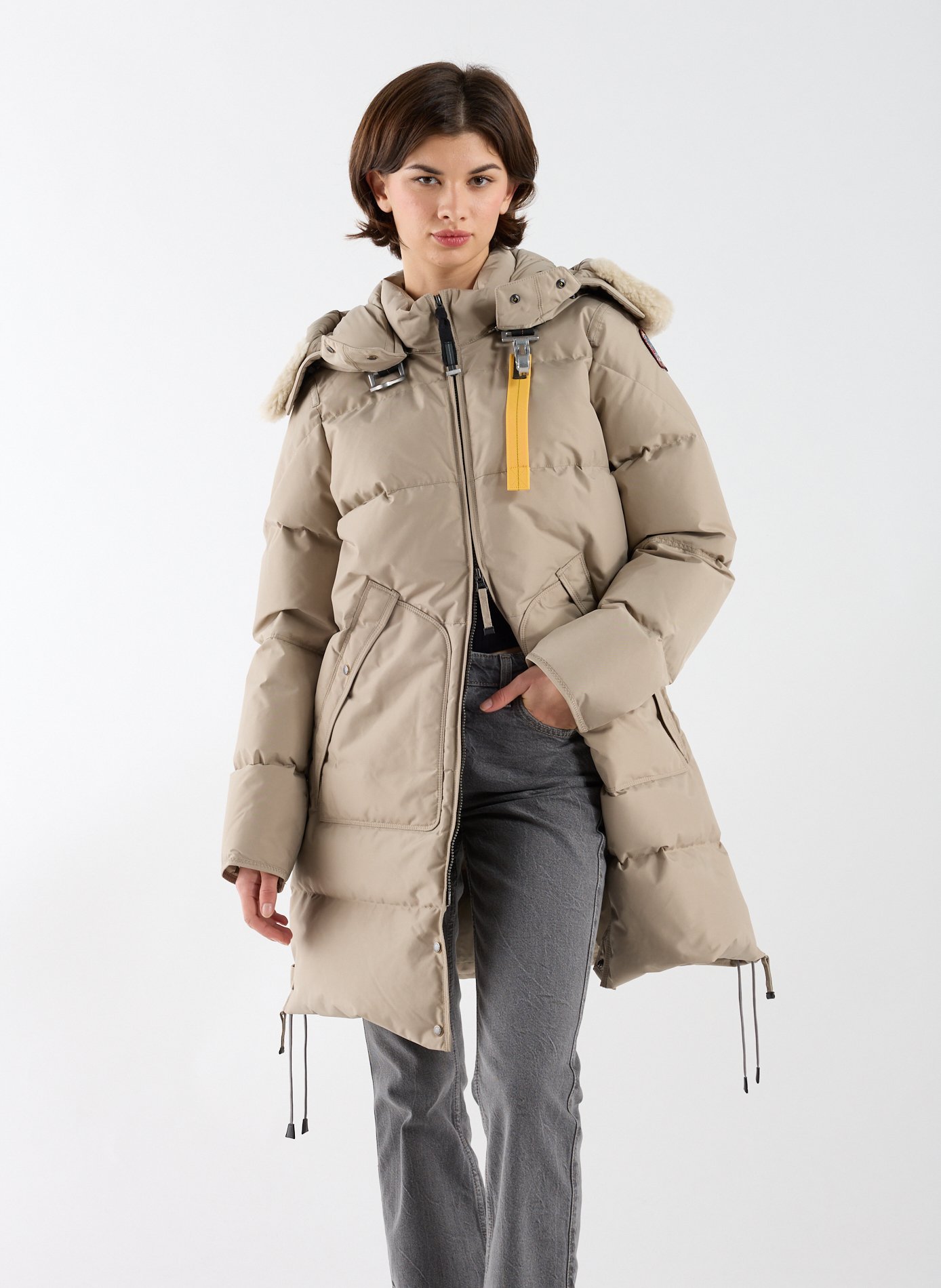 PARAJUMPERS Mid-length jacket Grey