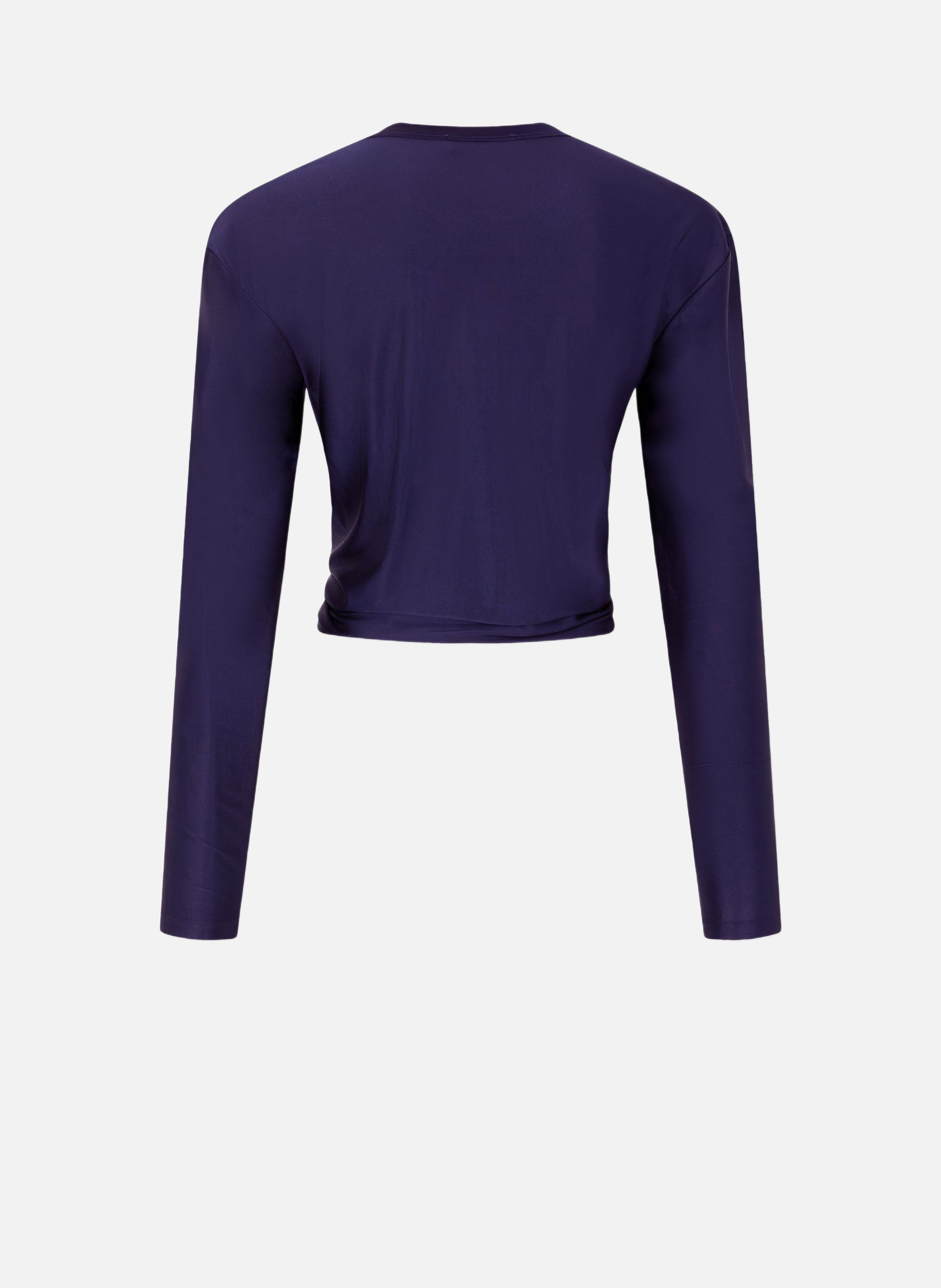 Crop top détail piercing RABANNE Bleu