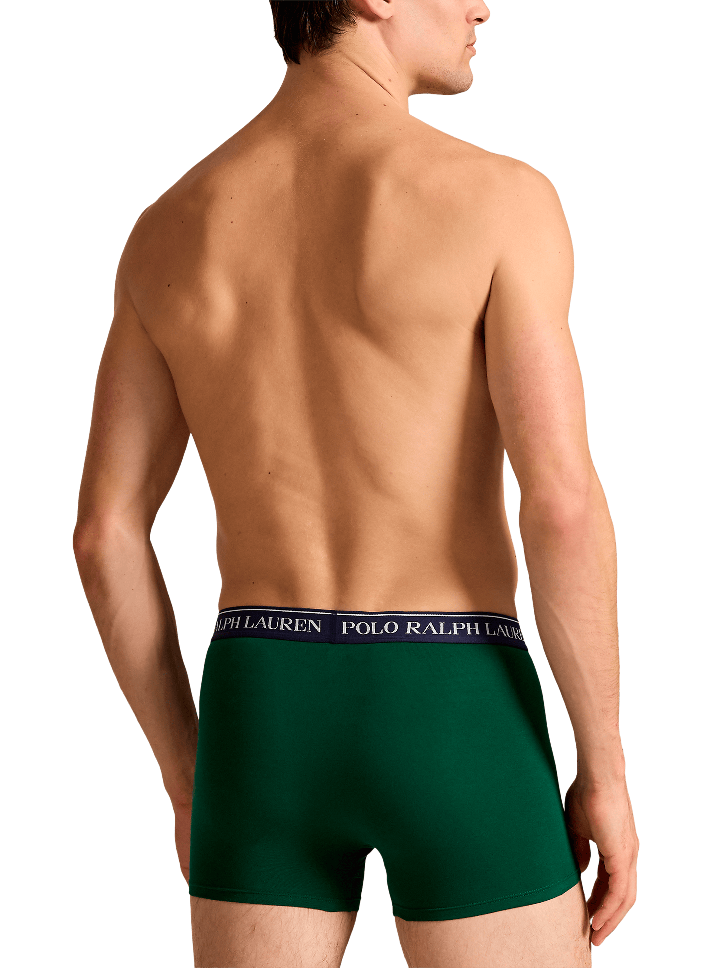  Pack of three cotton boxers POLO RALPH LAUREN Multicolour